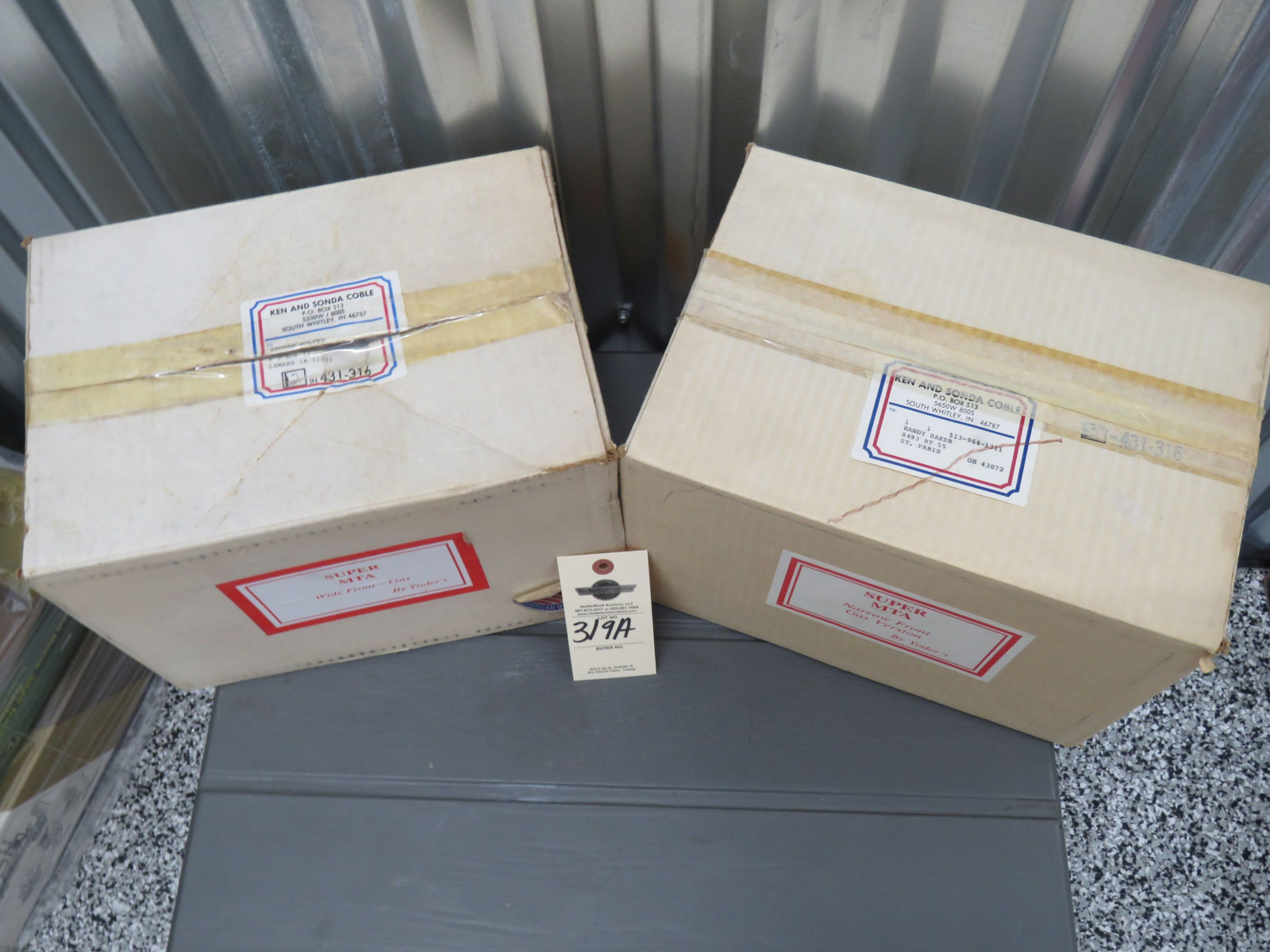 Yoder Super MTA Diesel Narrow Front tractor Gas Version and Yoder Super MTA Wide Front Gas both NIB - Image 2