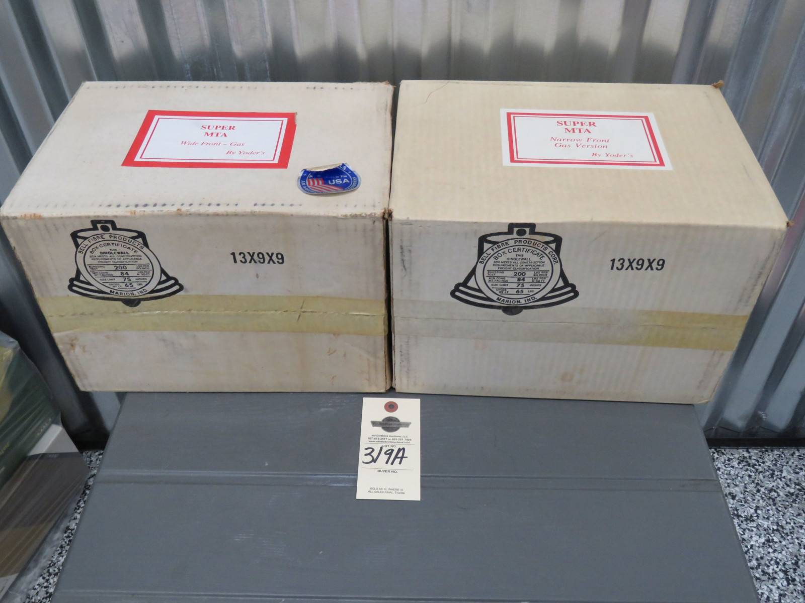 Yoder Super MTA Diesel Narrow Front tractor Gas Version and Yoder Super MTA Wide Front Gas both NIB - Image 5