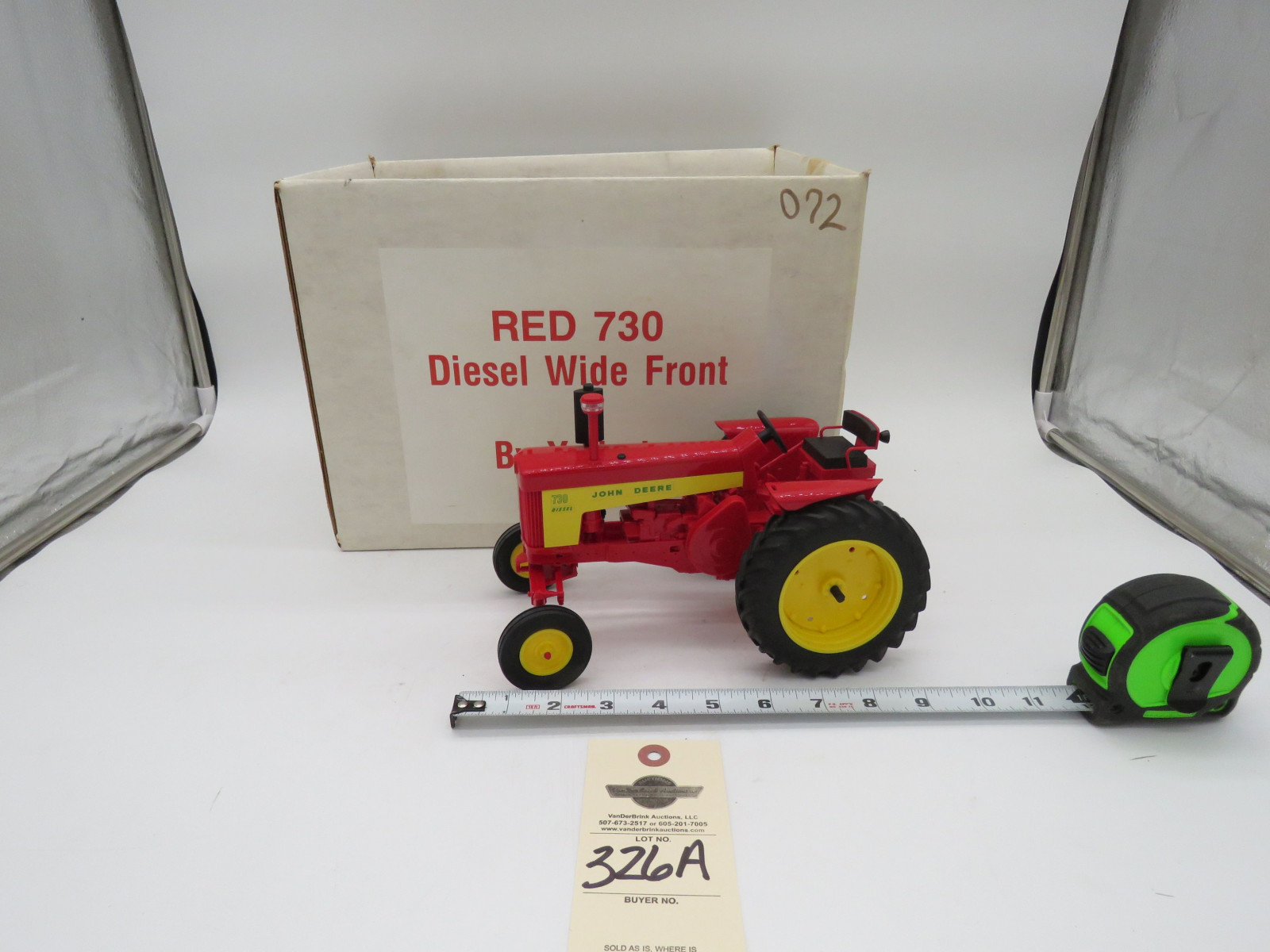 Yoder Red 730 Diesel Wide FrontNo Box - Image 1