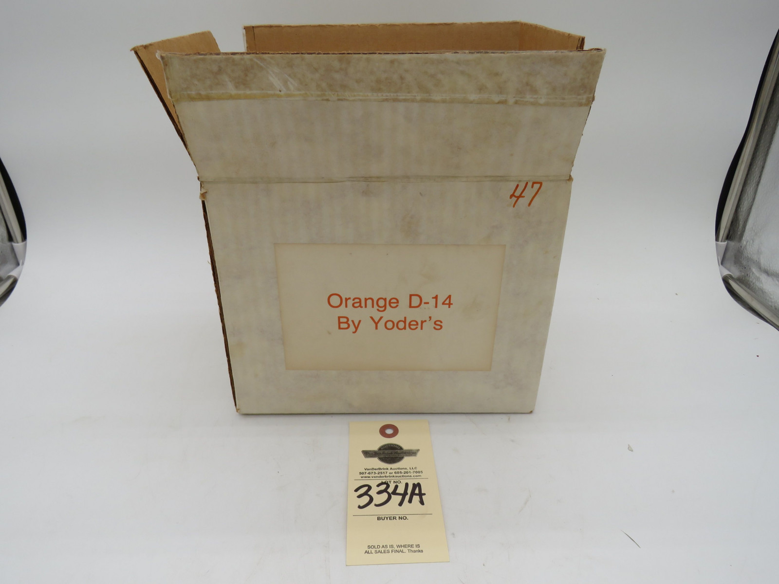 Yoder Orange Allis Chalmers D-14 NIB and Box Opened - Image 1