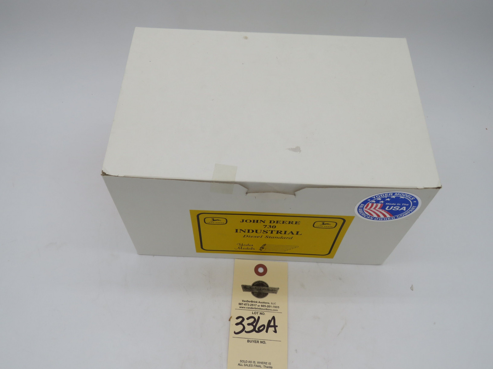 Yoder John Deere 730 Industrial Diesel Standard NIB - Image 2