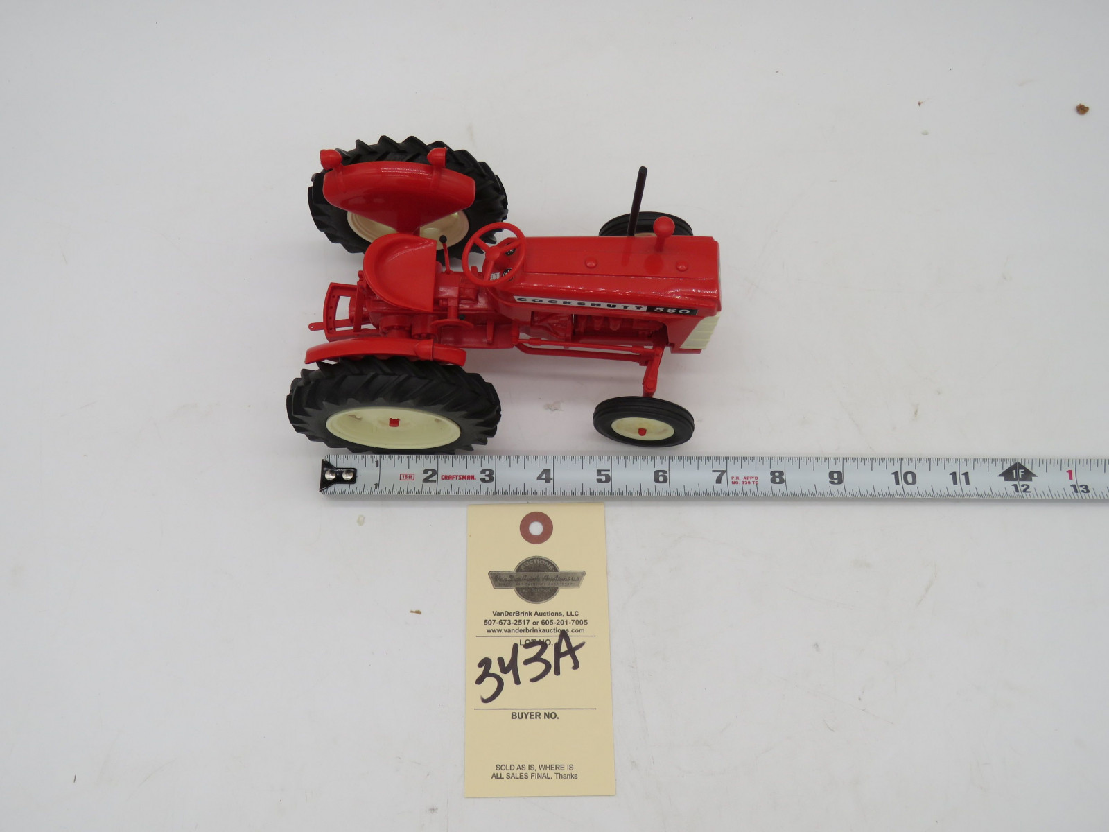 Yoder cockshutt 550 No Box 1/16th Scale - Image 2