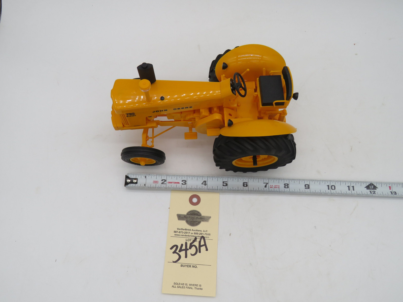 Yoder John Deere Industrial Tractor No Box - Image 2