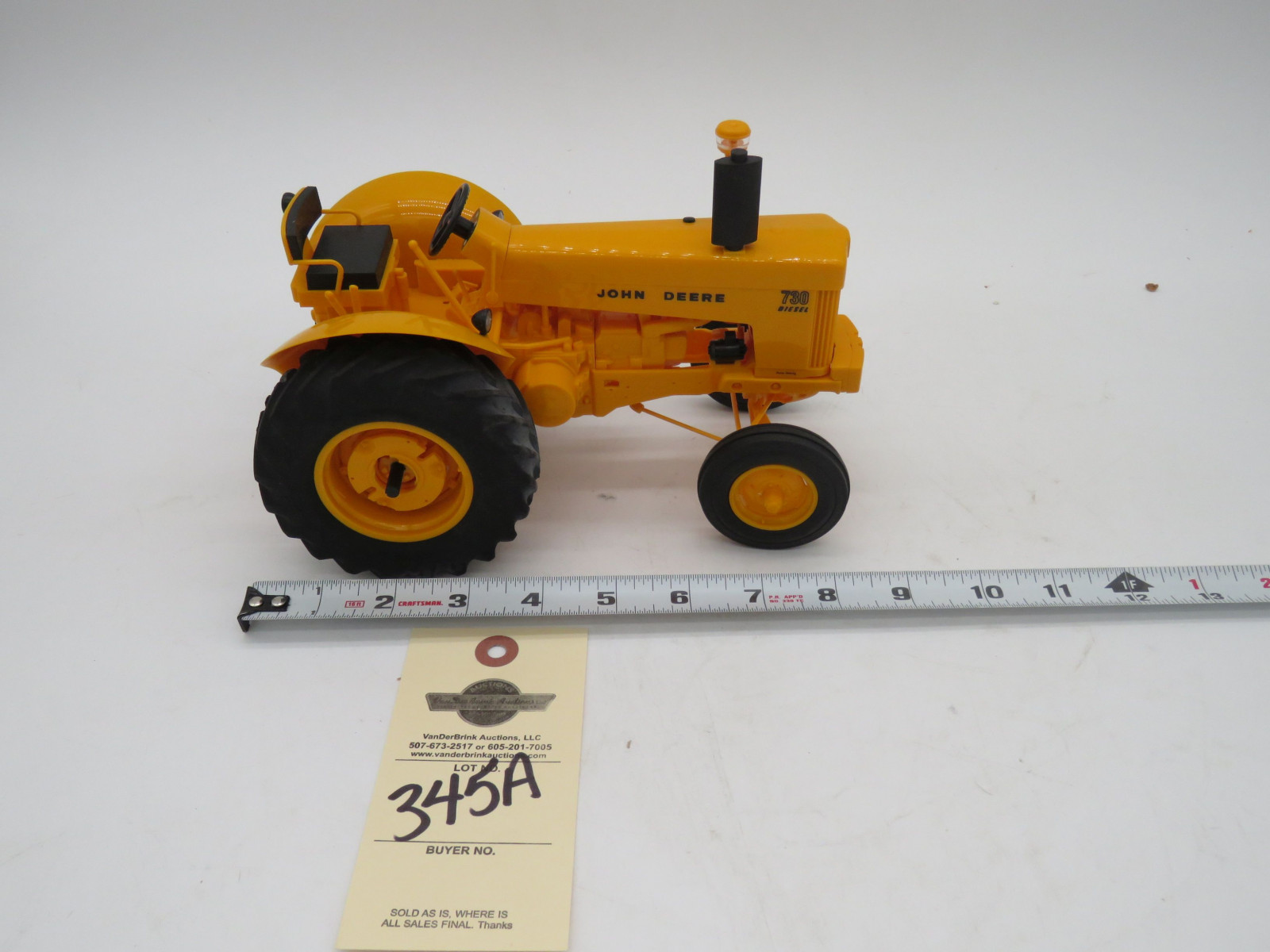 Yoder John Deere Industrial Tractor No Box - Image 4