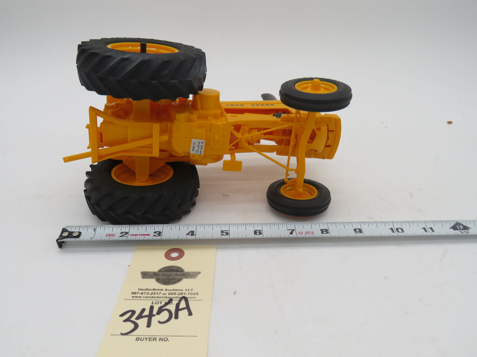 Yoder John Deere Industrial Tractor No Box - Image 5