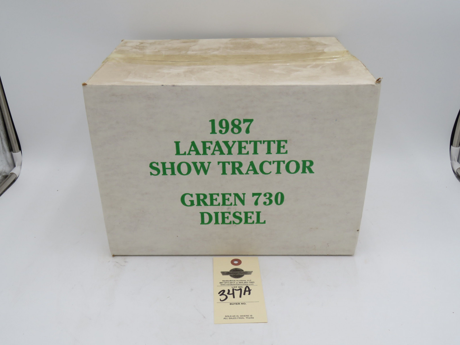 1987 Layfaette Show Tractor Green 730 diesel NIB - Image 4