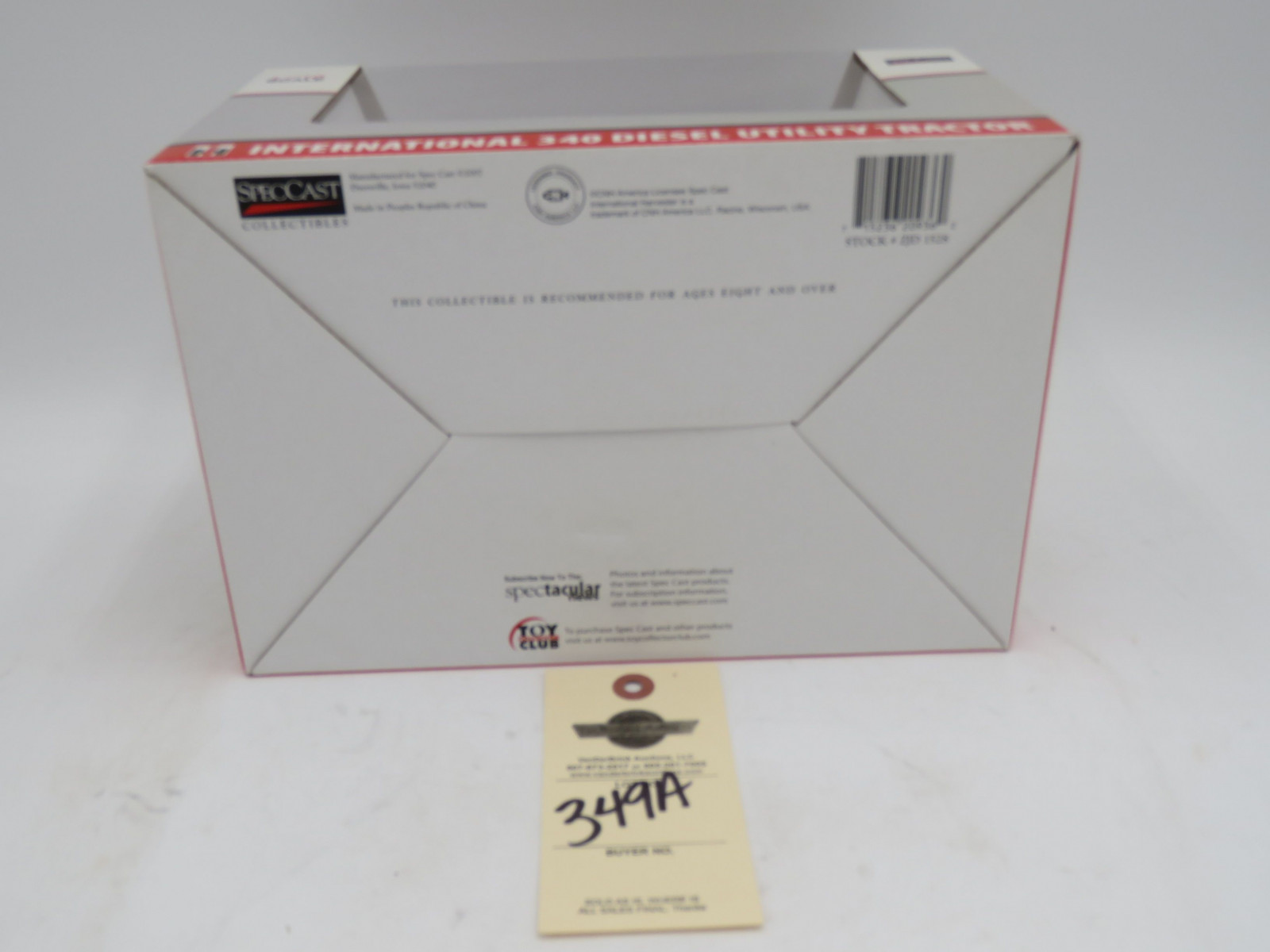 Spec Cast 2007 Lafayette Farm toy show 29th Anniversary Tractor International 340 diesel Utility Tractor NIB, 1/16th Scale - Image 6