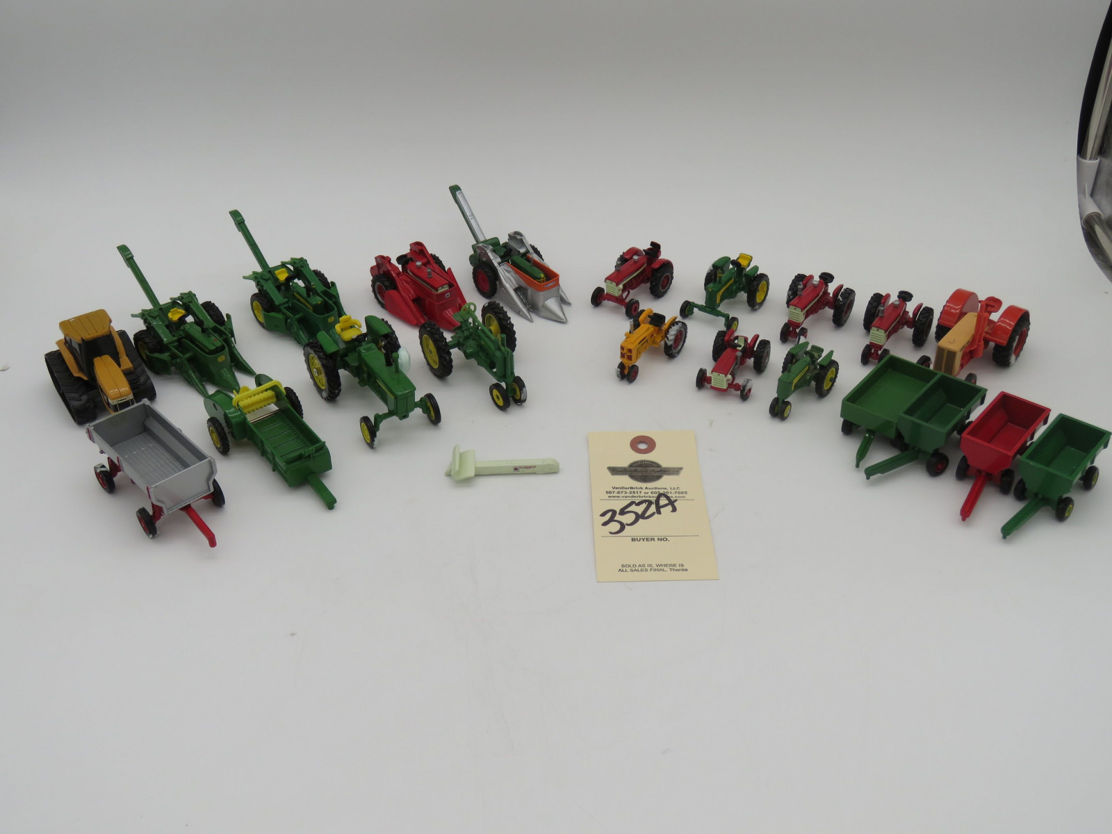 Large Group of 1/84th Tractors Die-Cast - Image 1