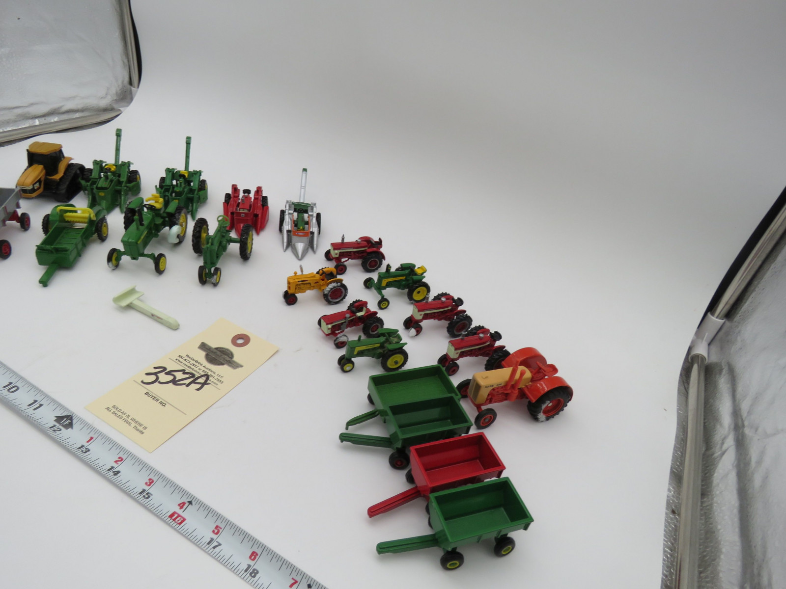 Large Group of 1/84th Tractors Die-Cast - Image 6
