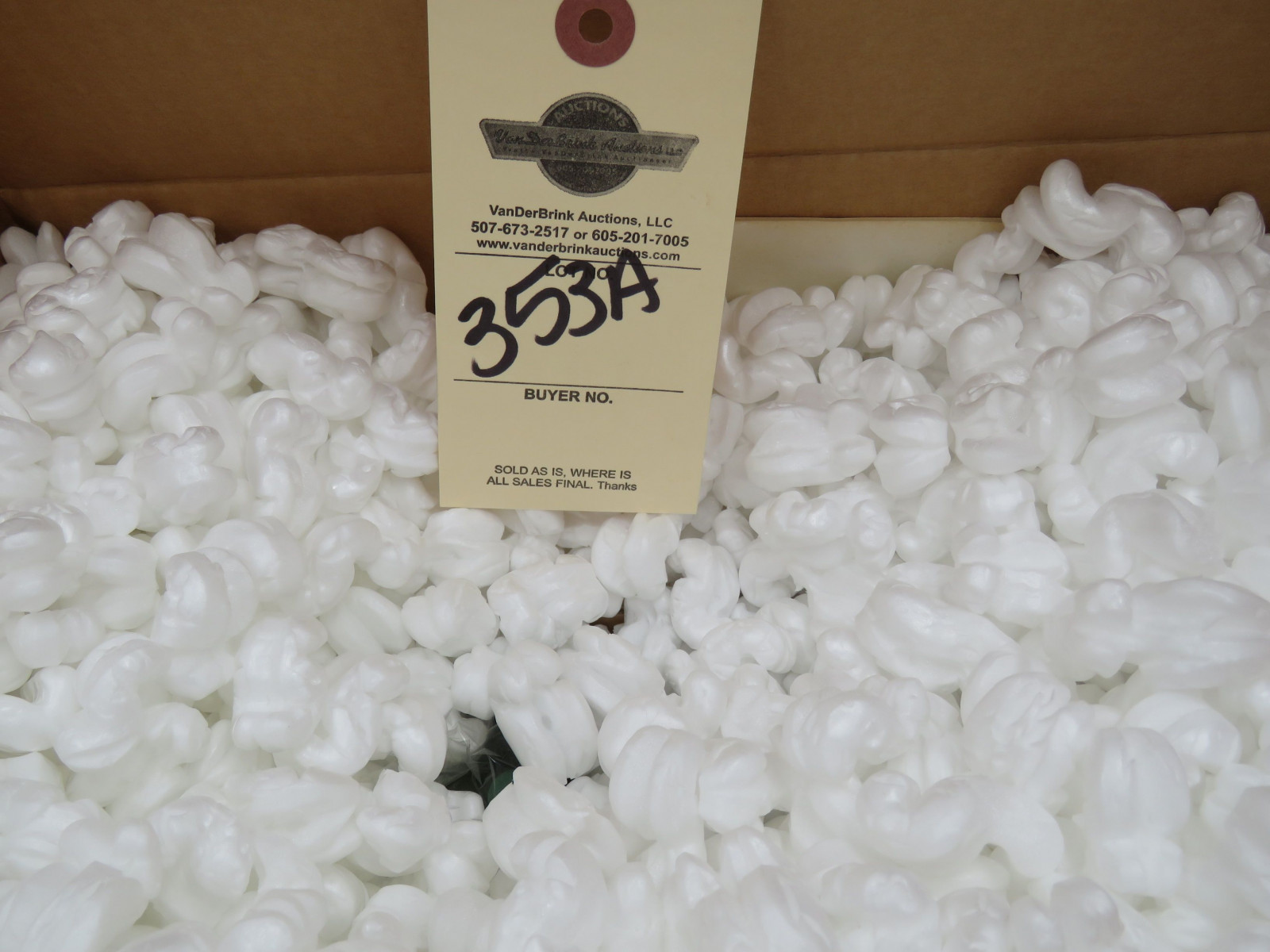 1988 Lafayette Show Tractor Green 730 diesel by Yoder NOB and box opened - Image 3