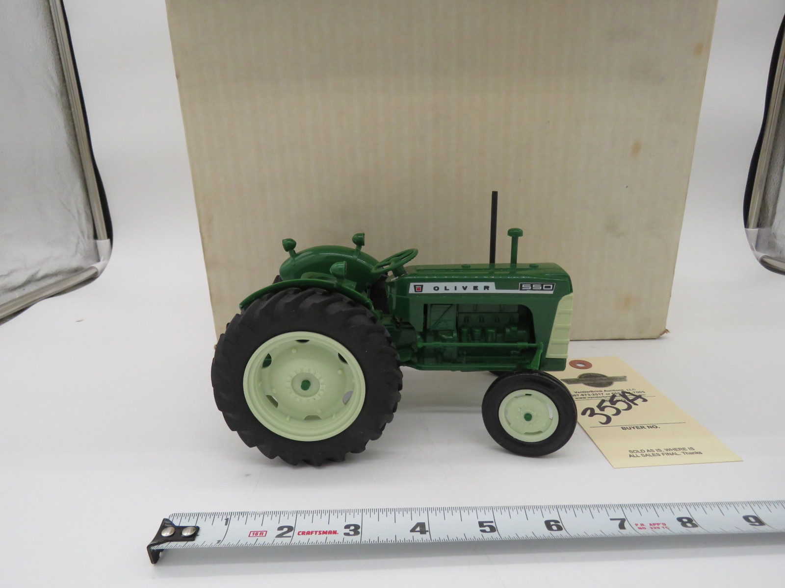 Yoder Oliver 550 tractor opened Box - Image 2