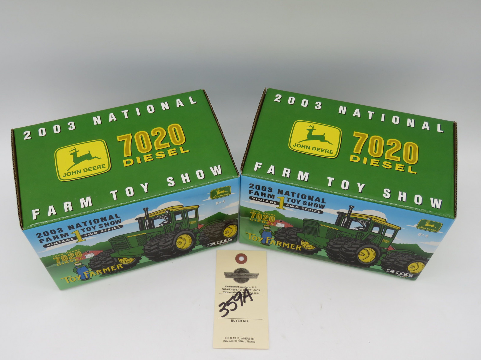 1/16th Scale Plastic Allis chalmers HD5 Crawler Minature No Box - Image 2