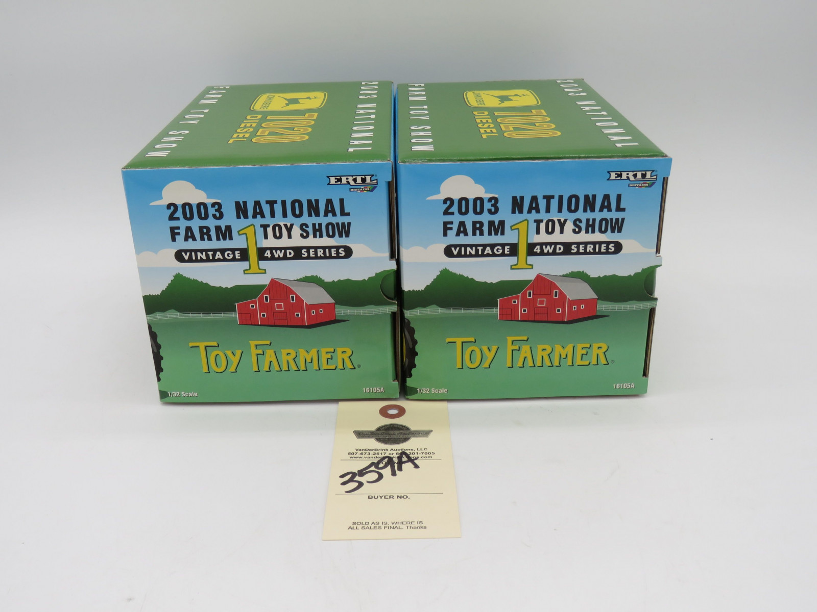 1/16th Scale Plastic Allis chalmers HD5 Crawler Minature No Box - Image 4