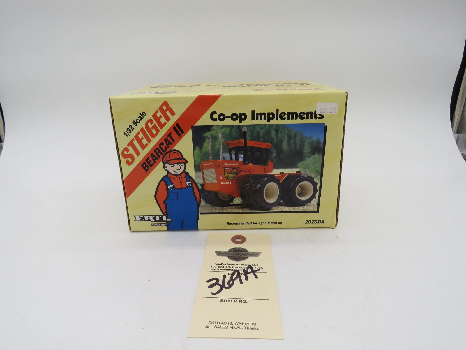 Toy Farmer by Ertl 1/32nd Scale Steiger bearcat II Tractor NIB - Image 1