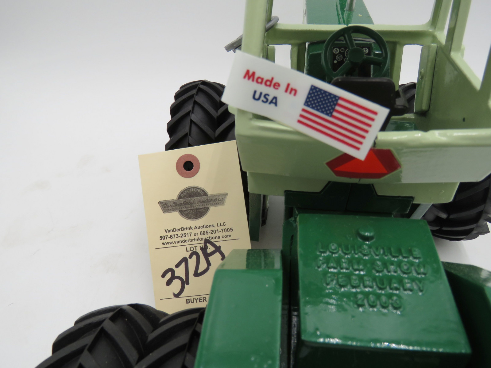 2003 February Louisville Farm Show Scale Models by Ertl Oliver 2455 Diesel 1/16th Scale Die-Cast Tractor New and no box - Image 5