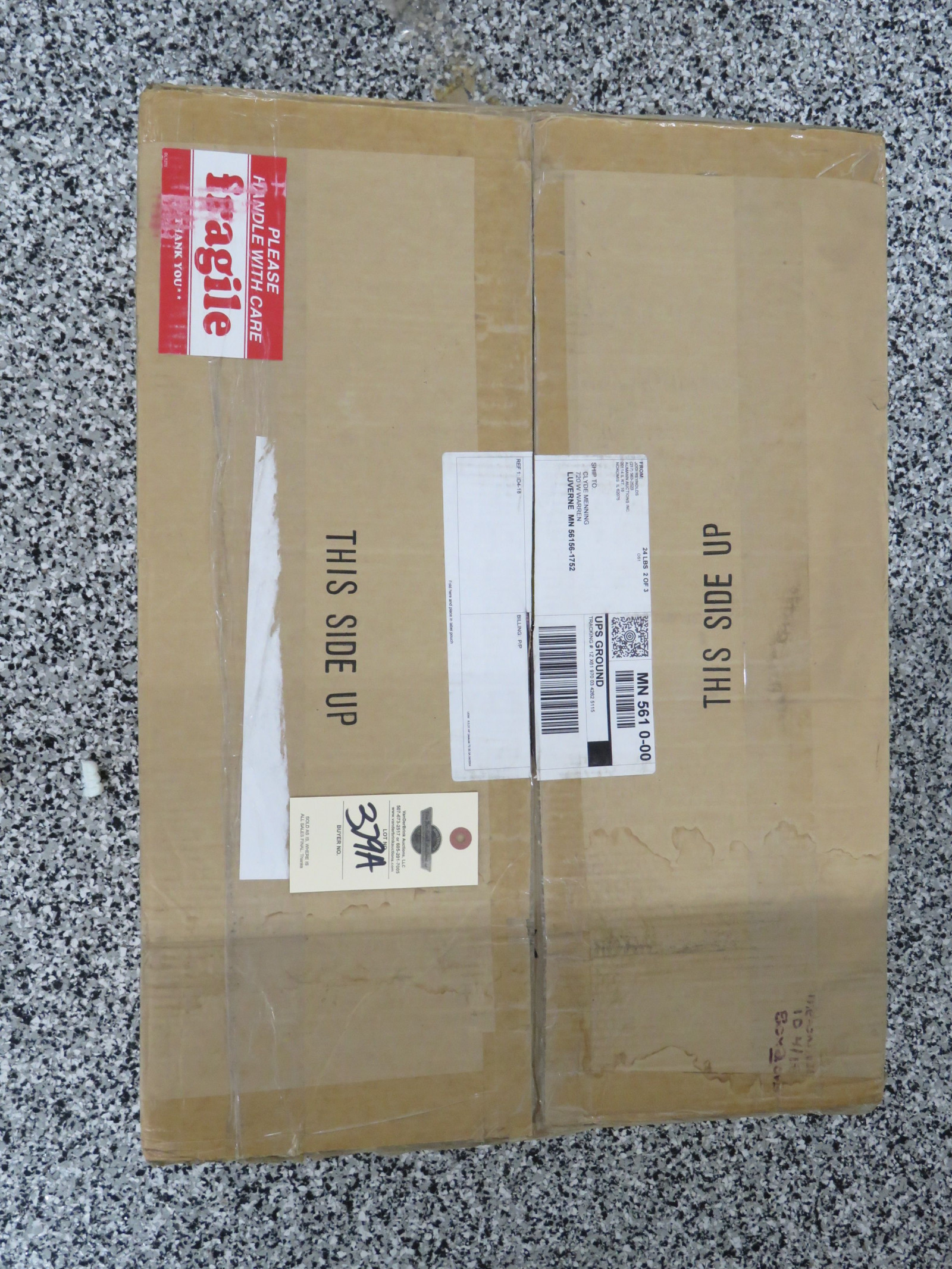 Ertl John Deere 95CC3 Company Airplance Banks Box of 12 NIB and in Opened Shipping Crate - Image 1