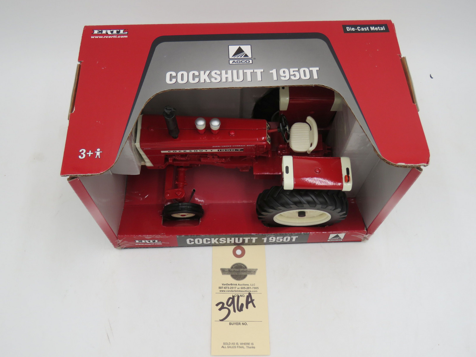 Ertl 2003 1/16th Scale Die-Cast Agco Cockshutt 1950T NIB - Image 2