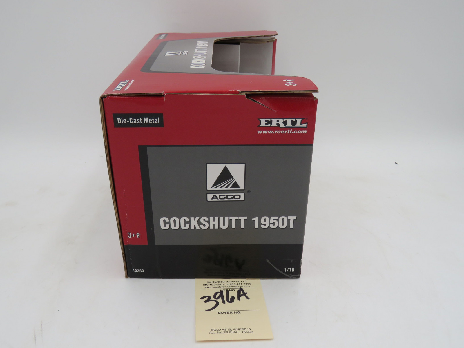 Ertl 2003 1/16th Scale Die-Cast Agco Cockshutt 1950T NIB - Image 5