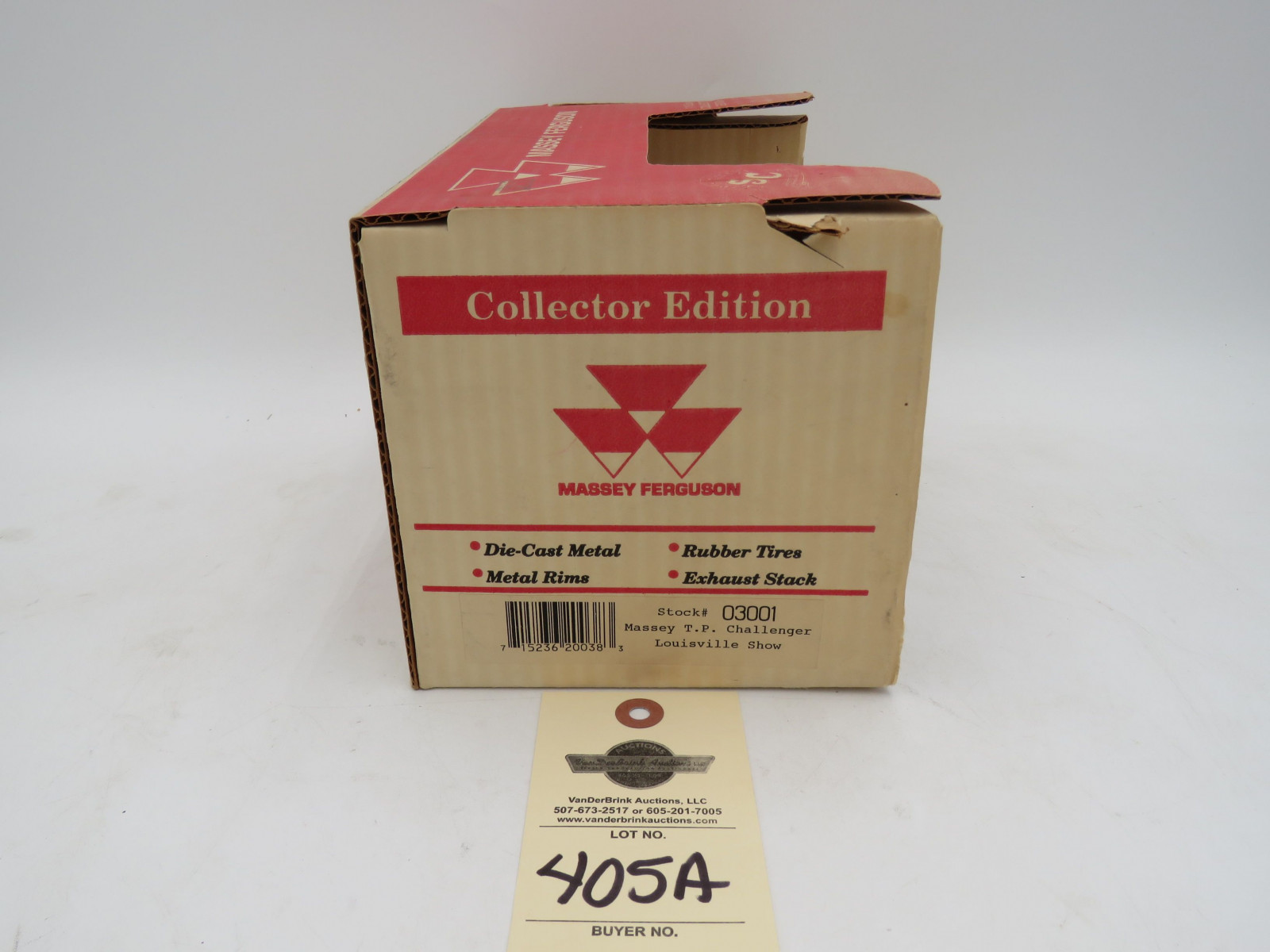 Spec-Cast 1/16th Scale Collector's Edtion Massey harris challenger Tractor on full Steel NIB - Image 5