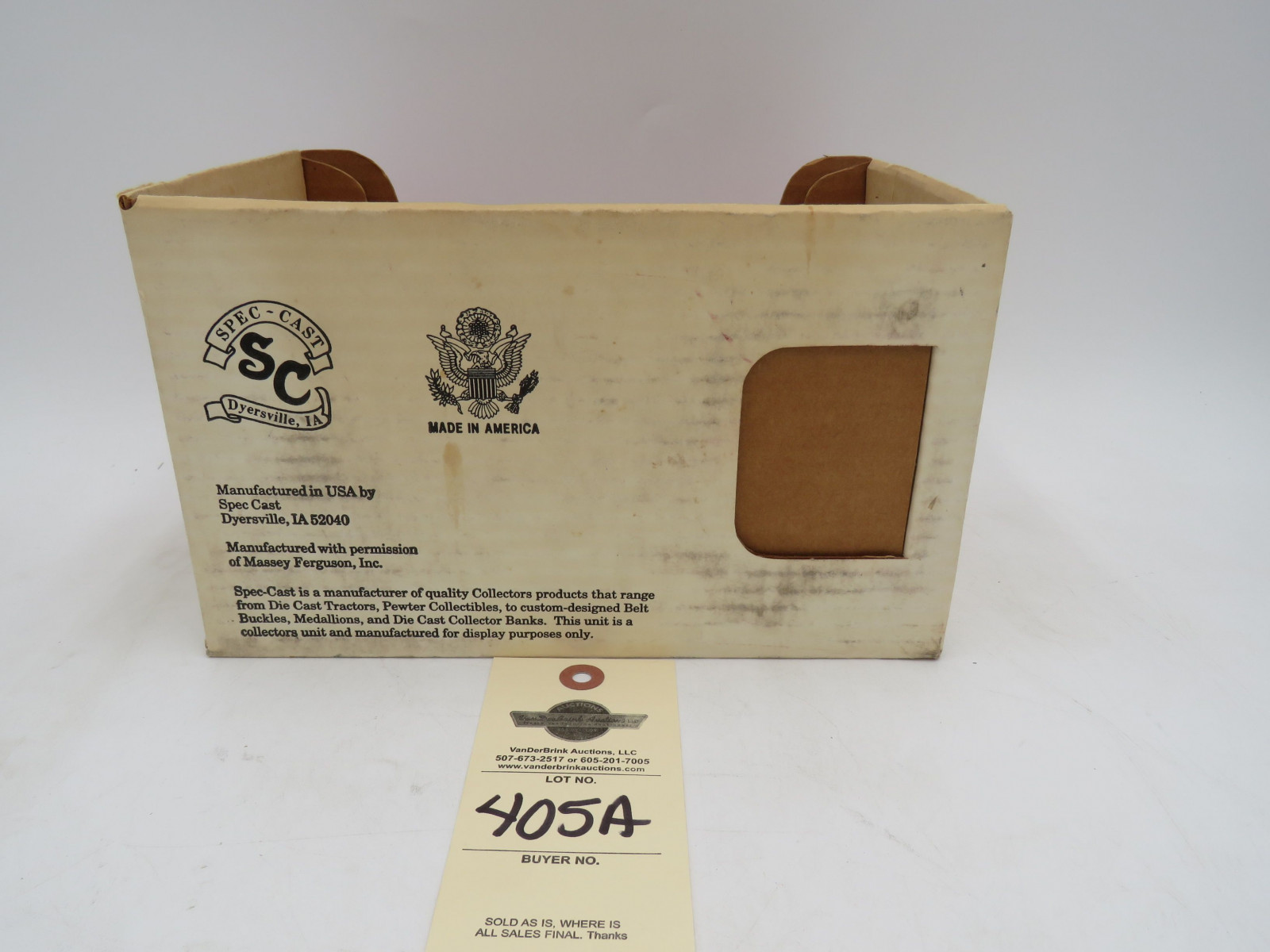 Spec-Cast 1/16th Scale Collector's Edtion Massey harris challenger Tractor on full Steel NIB - Image 6