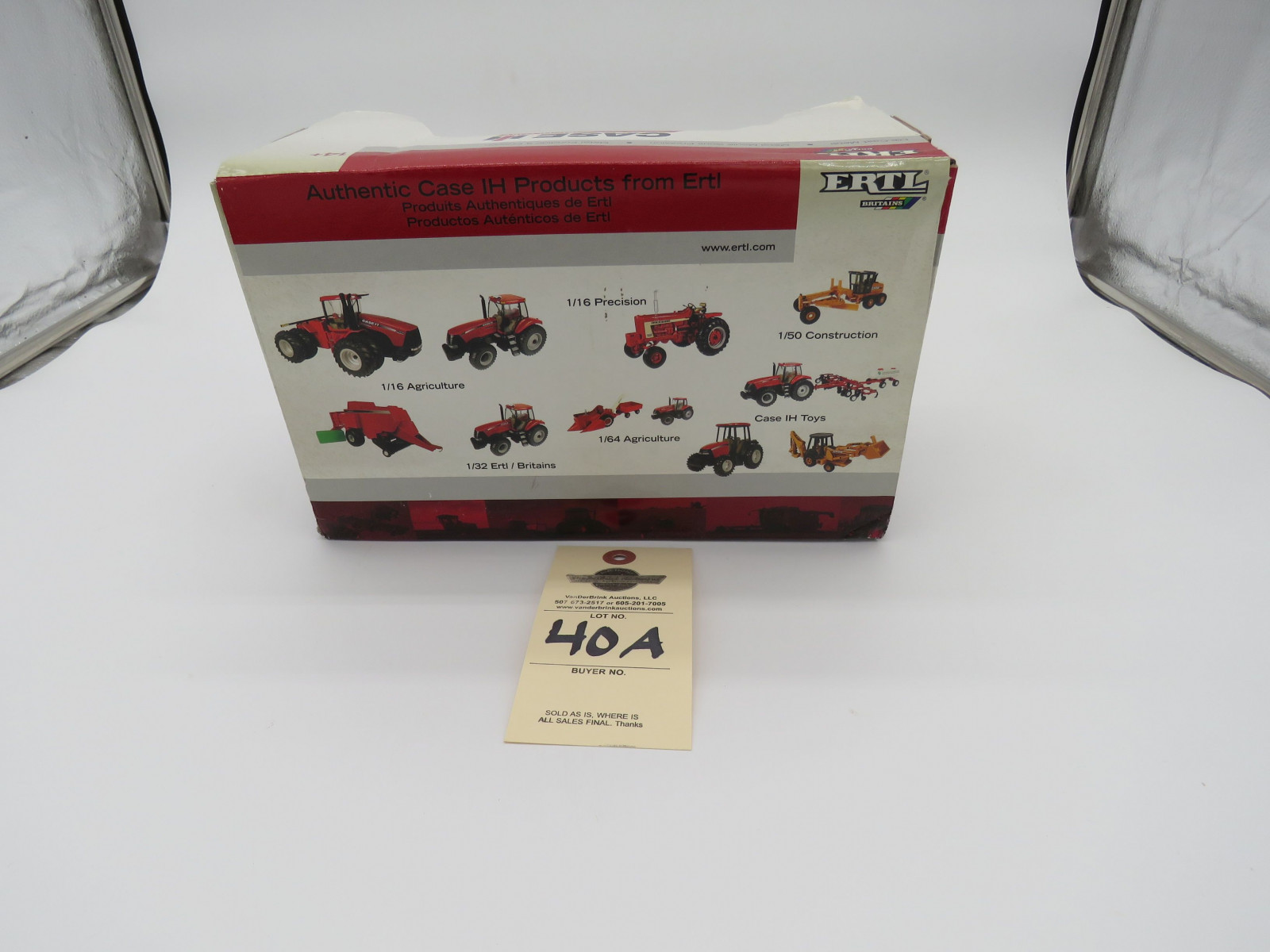 ERTL IH M INDUSTRIAL TRACTOR DIE-CAST METAL 1/16 SCALE 2008 - Image 4