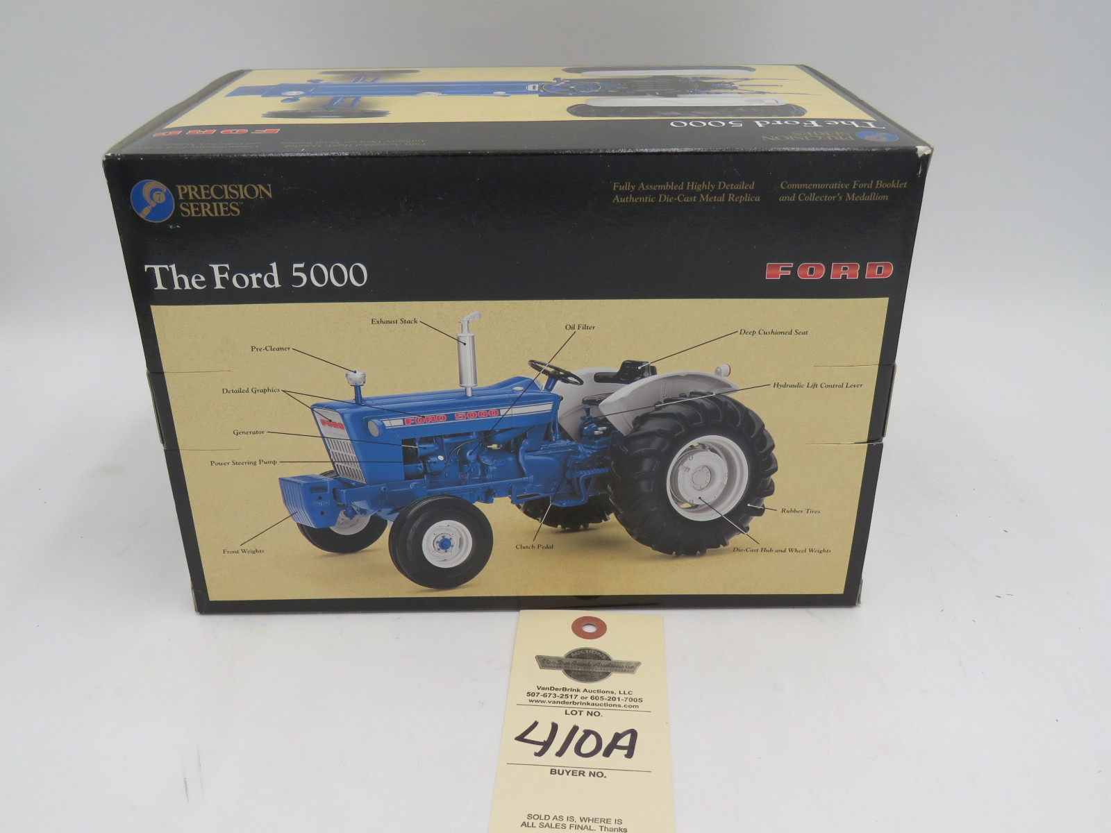 1999 Ertl Precision Series the Ford 5000 NIB - Image 4