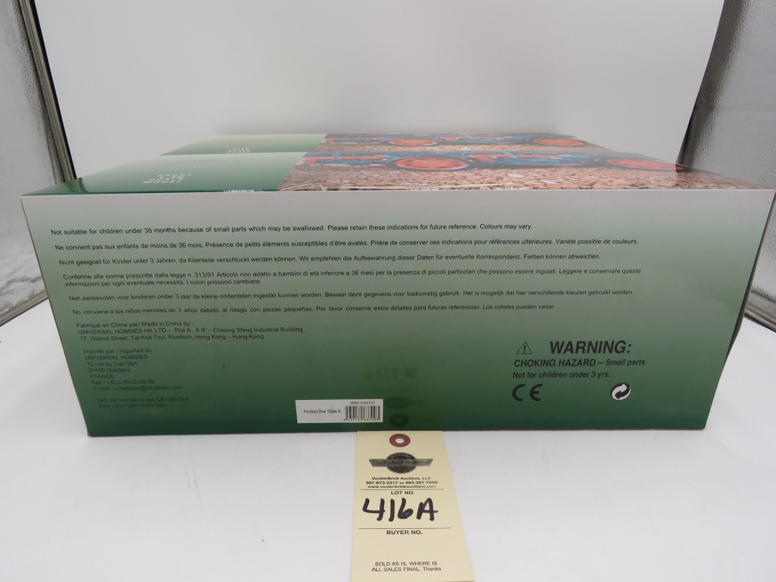 Pair of Universal Hobbies 1/16th Scale Model Ford Triple D Doe NIB - Image 5