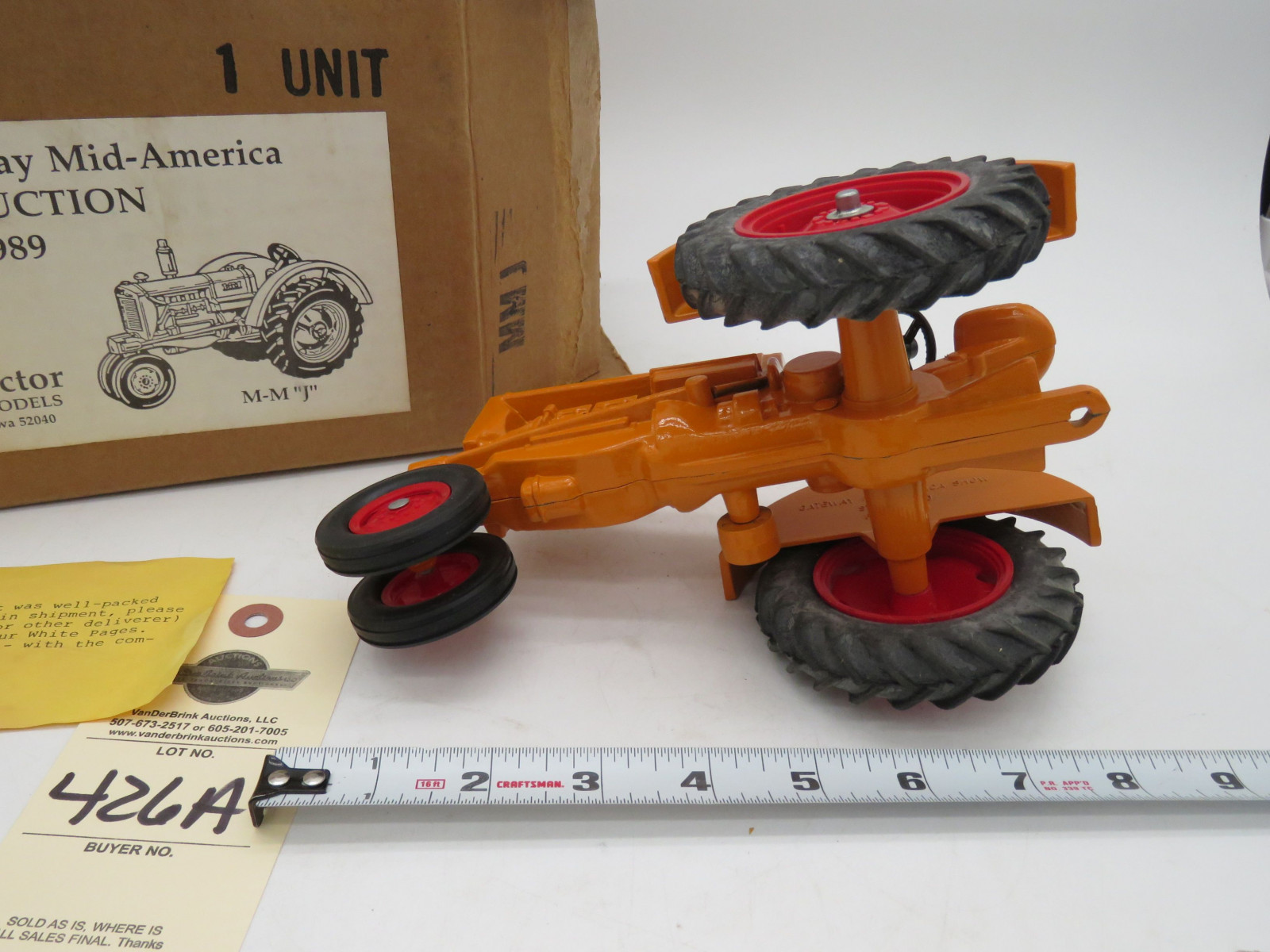 Scale Models 8th Annual Gateway Mid-America Toy Show & auction Feb. 4 & 5, 1989 Minneapolis J Model NIB - Image 4