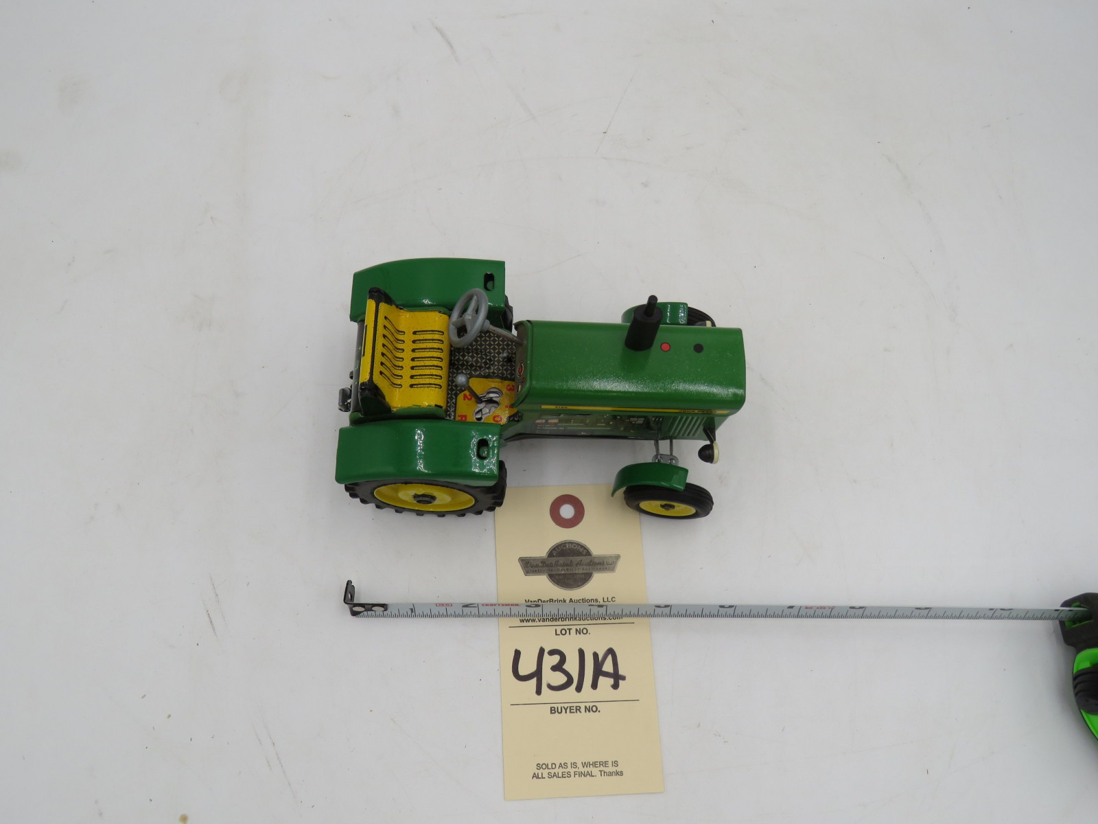 John Deere 3120 Lithograph Tractor  No Box - Image 2