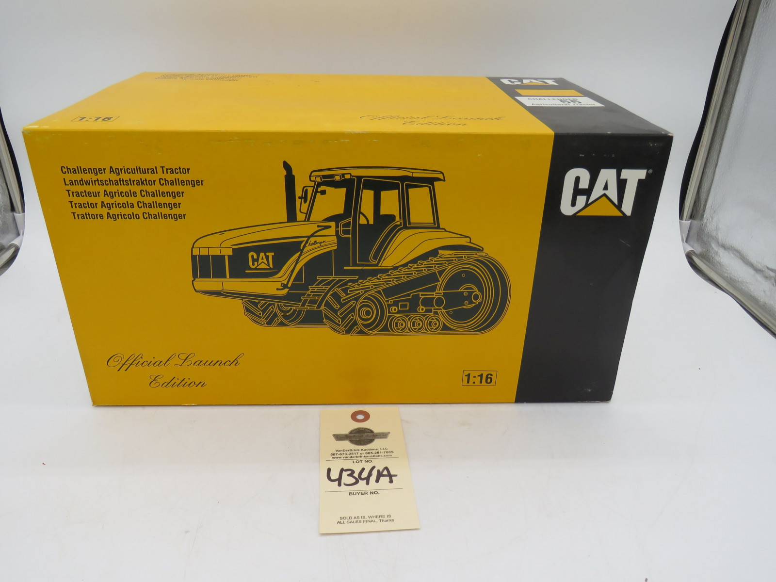 Limited Edition Norscott Group Inc. 1/16th Scale Official Launch Edition Challenger Tractor #1430 NIB - Image 1