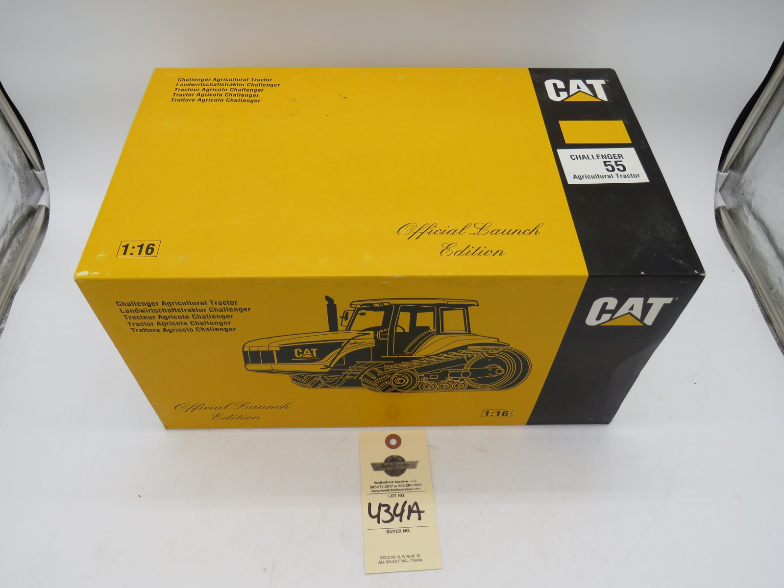 Limited Edition Norscott Group Inc. 1/16th Scale Official Launch Edition Challenger Tractor #1430 NIB - Image 2
