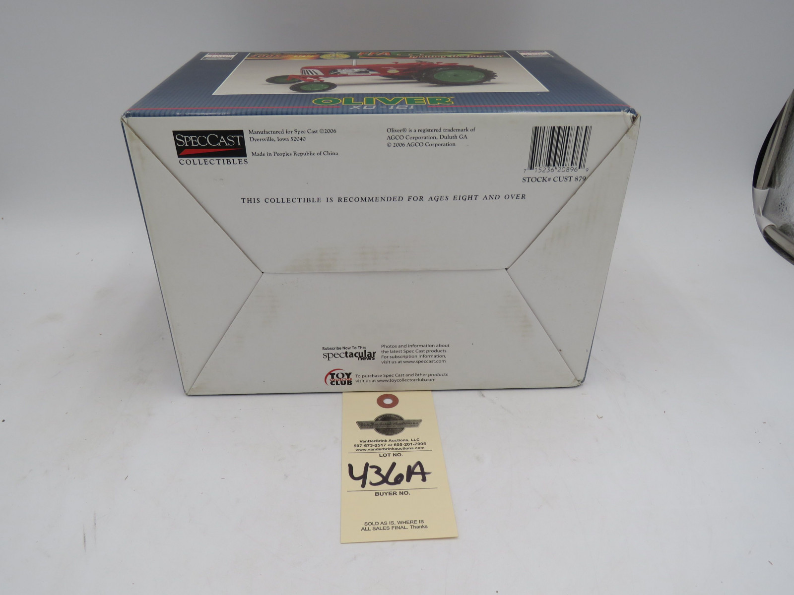 Spec Cast Classic Series 2005-2006 FFA Oliver XO-121 NIB - Image 6