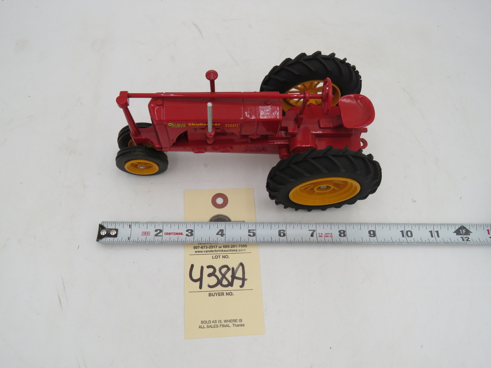 Spec-Cast 1/16th Scale Challenger Tractor No Box - Image 2