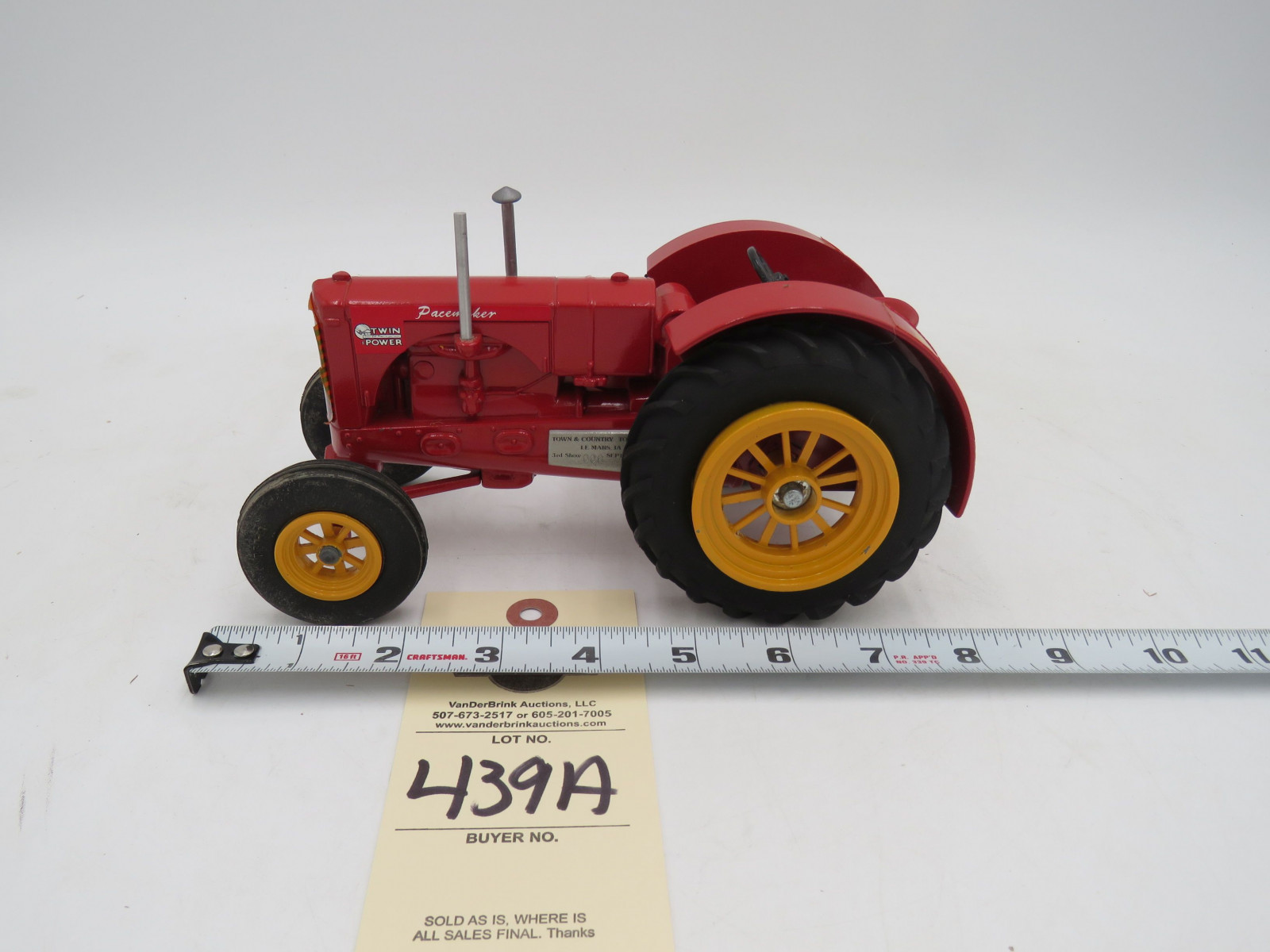 Massey Harris Pacemaker Twin Power Tractor no Box - Image 1