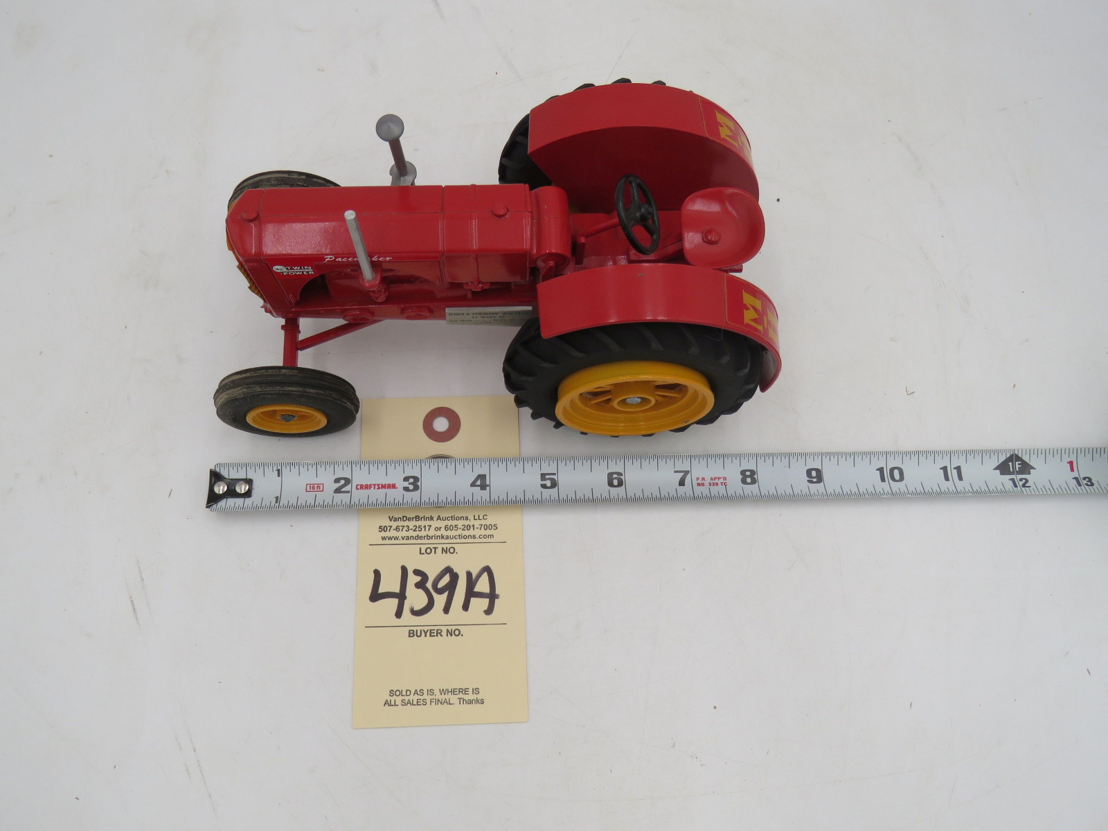 Massey Harris Pacemaker Twin Power Tractor no Box - Image 2