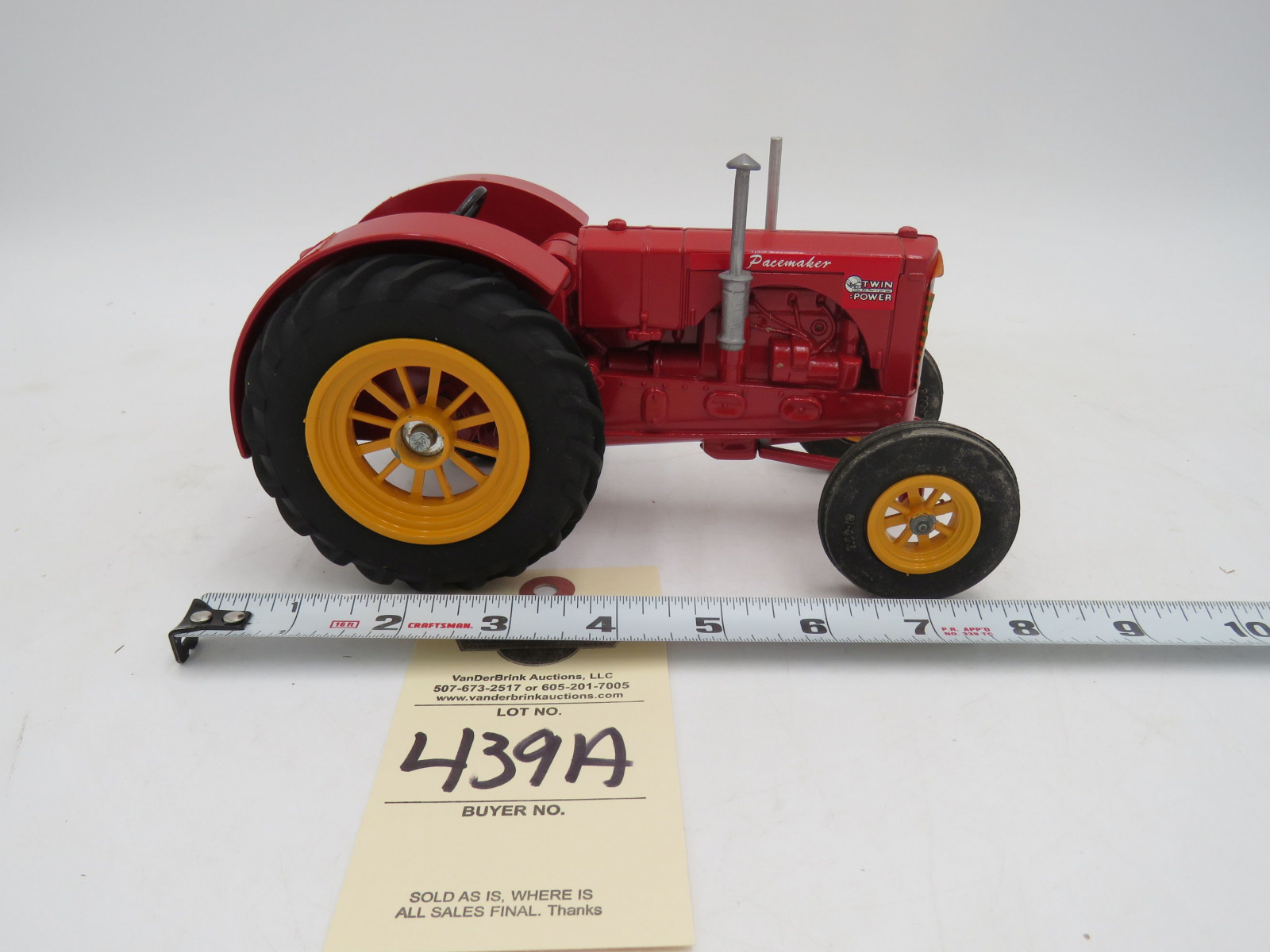 Massey Harris Pacemaker Twin Power Tractor no Box - Image 4