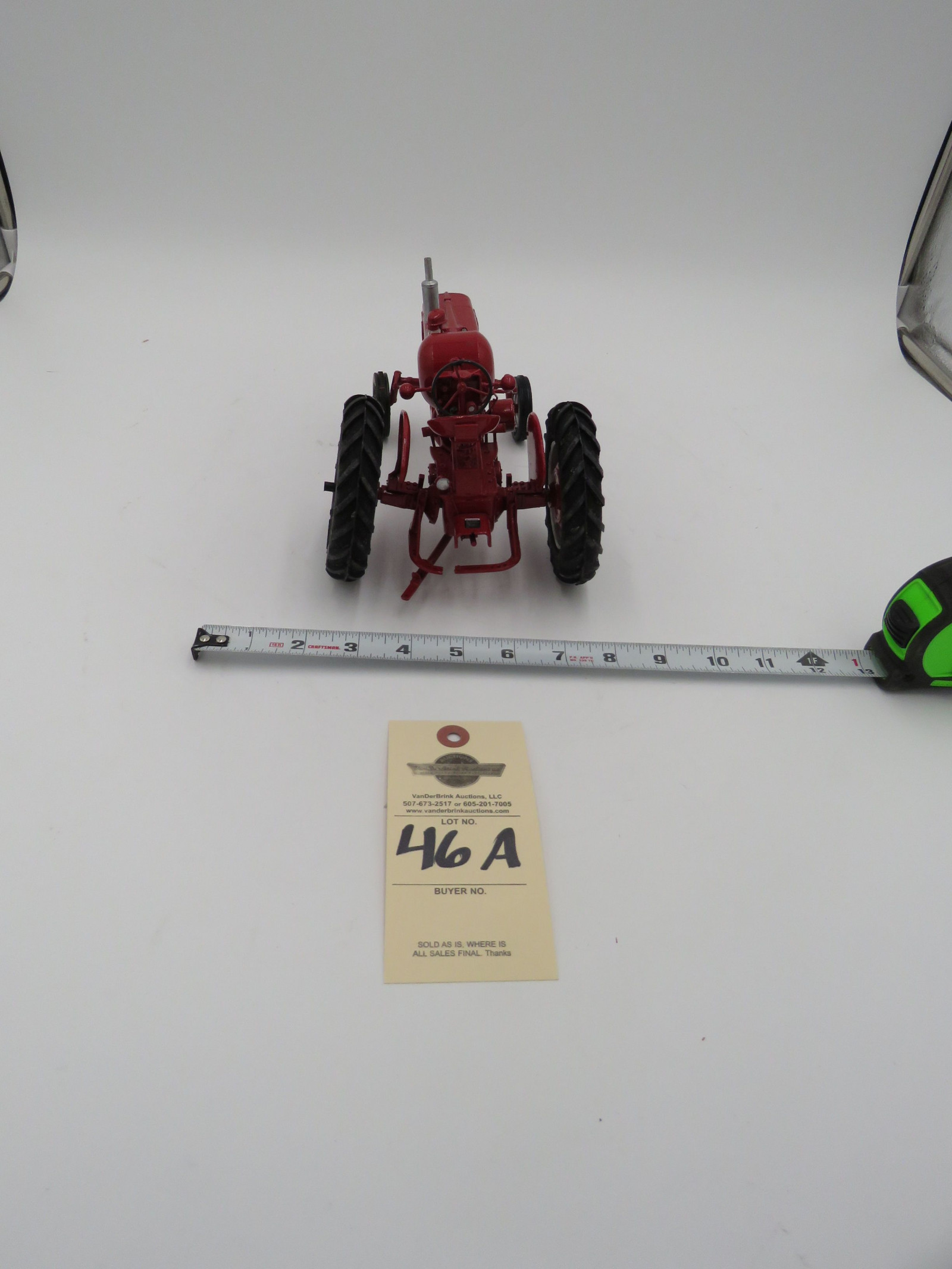 ERTL 1/16TH SUPER M PROPANE PRECISION FARMALL 1991 DRIVER SIDE REAR BACK END BROKE - Image 5