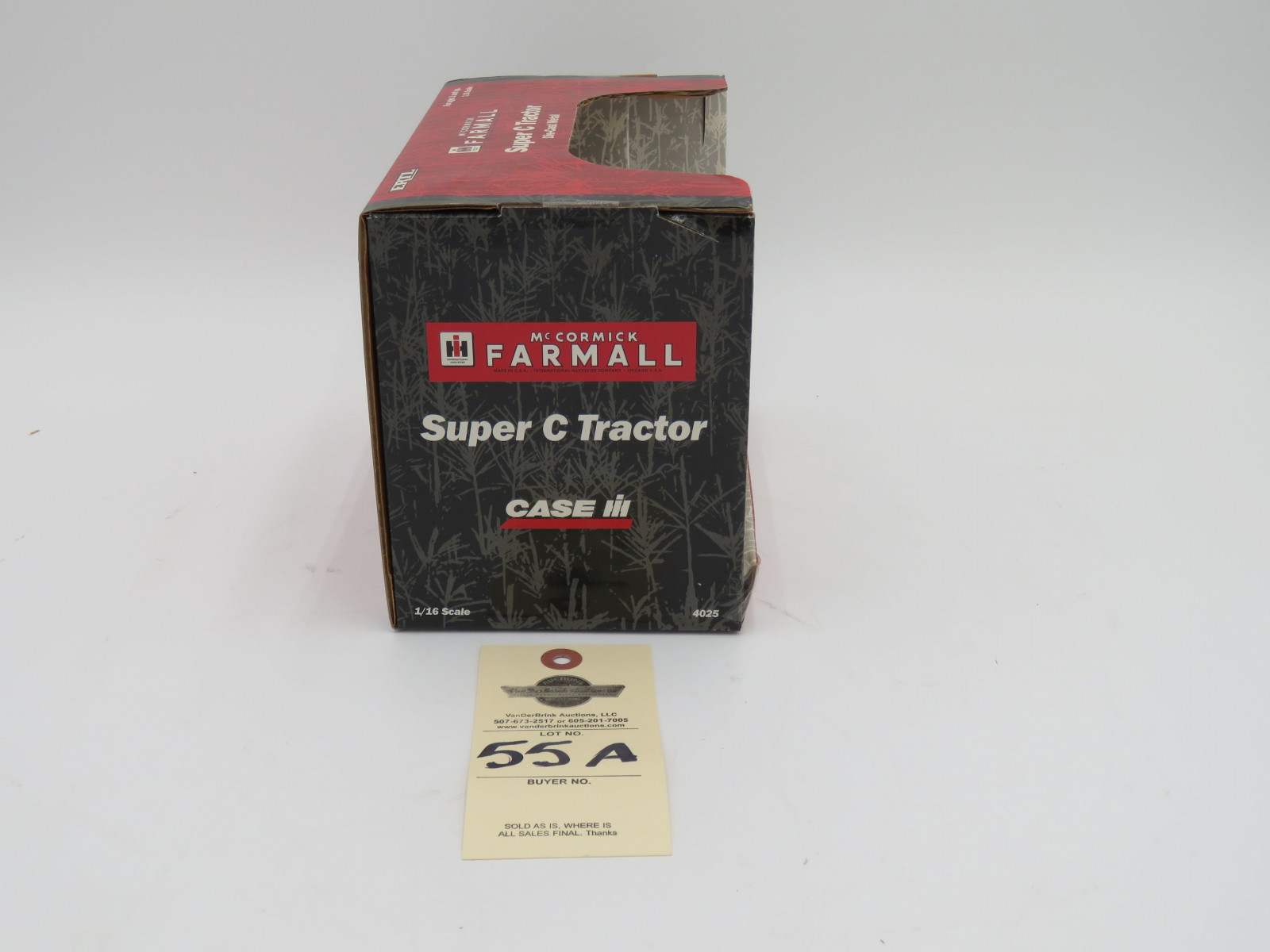 1999 ERTL FARMALL C TRACTOR DIE CAST METAL IH 1/16 SCALE (LP) - Image 5