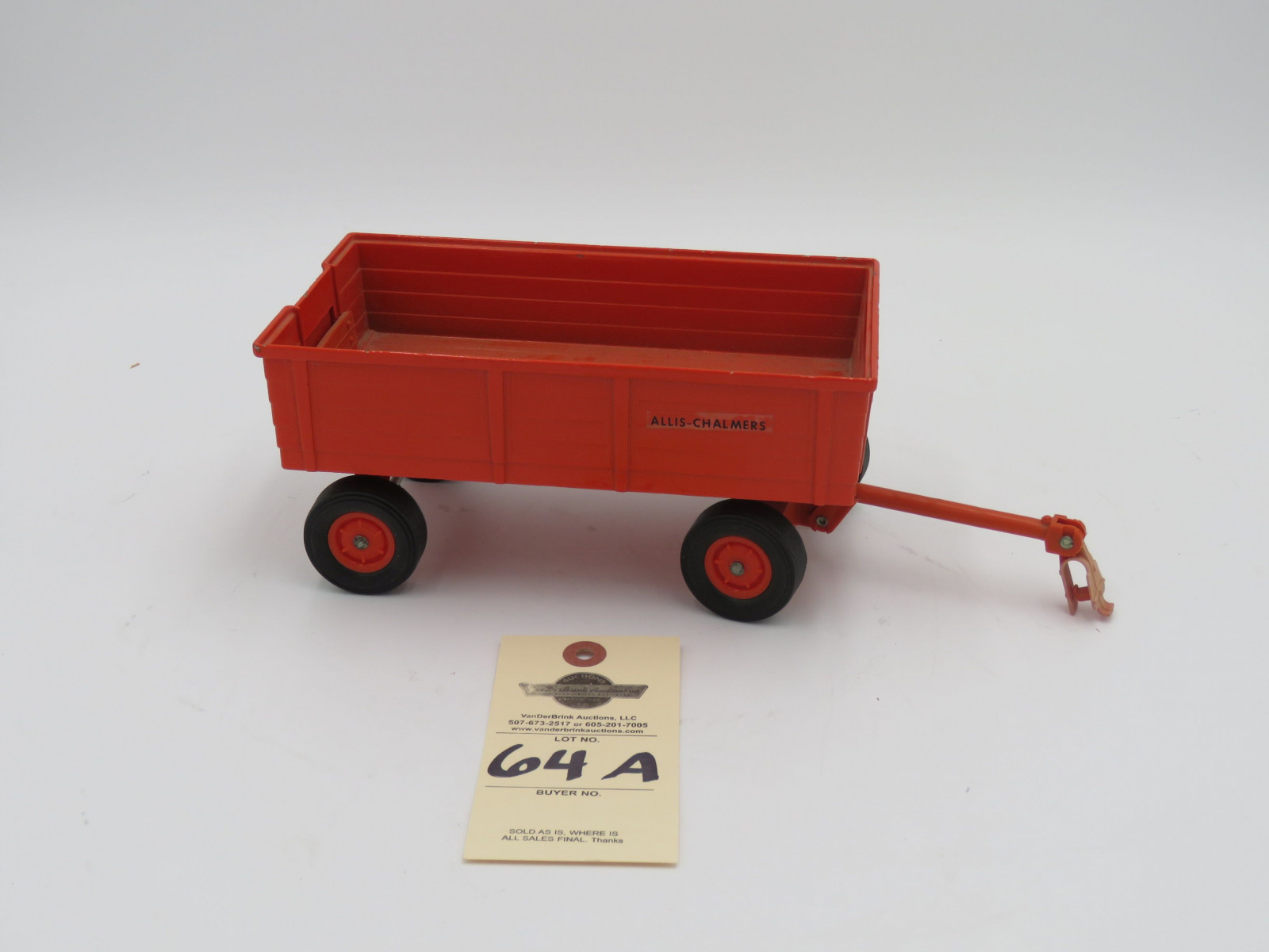 ERTL 1/16TH SCALE ALLIS CHALMERS  METAL DIE CAST 1766 NO BOX - Image 1