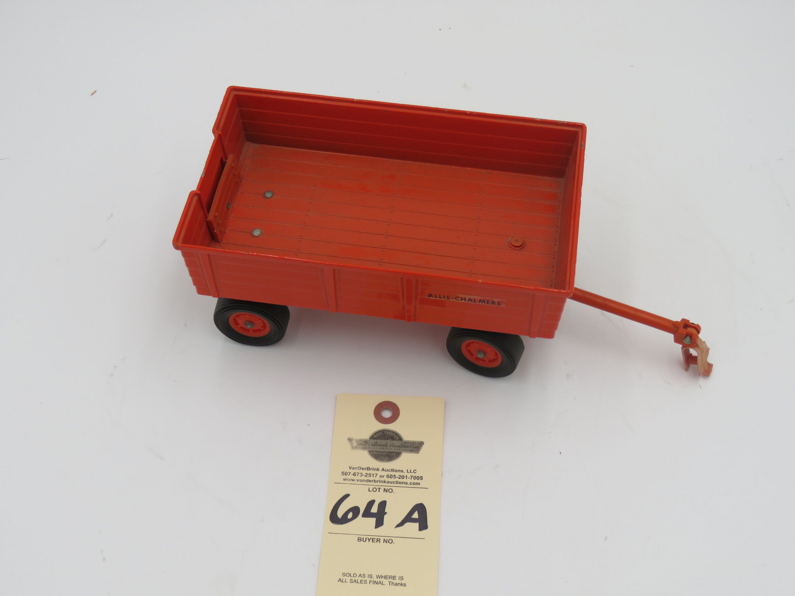 ERTL 1/16TH SCALE ALLIS CHALMERS  METAL DIE CAST 1766 NO BOX - Image 2