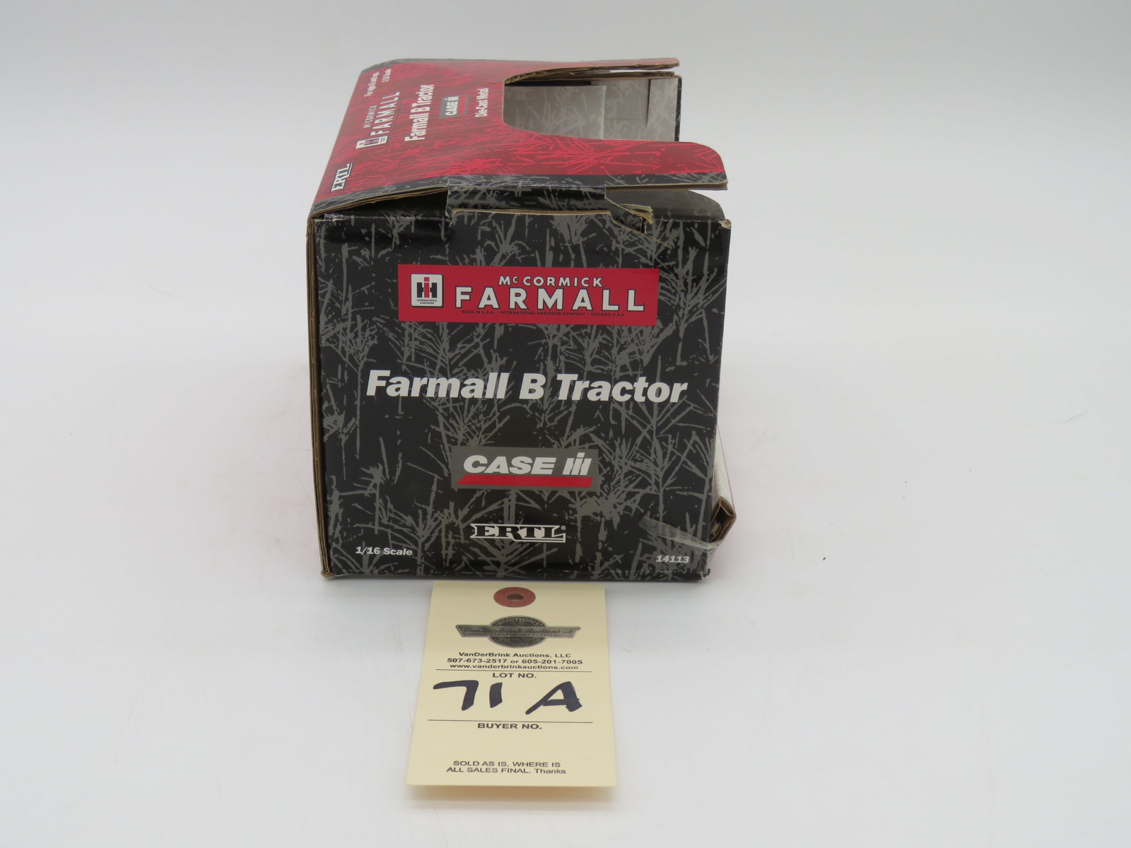 2002 ERTL FARMALL B TRACTOR 1/16 SCALE - Image 5