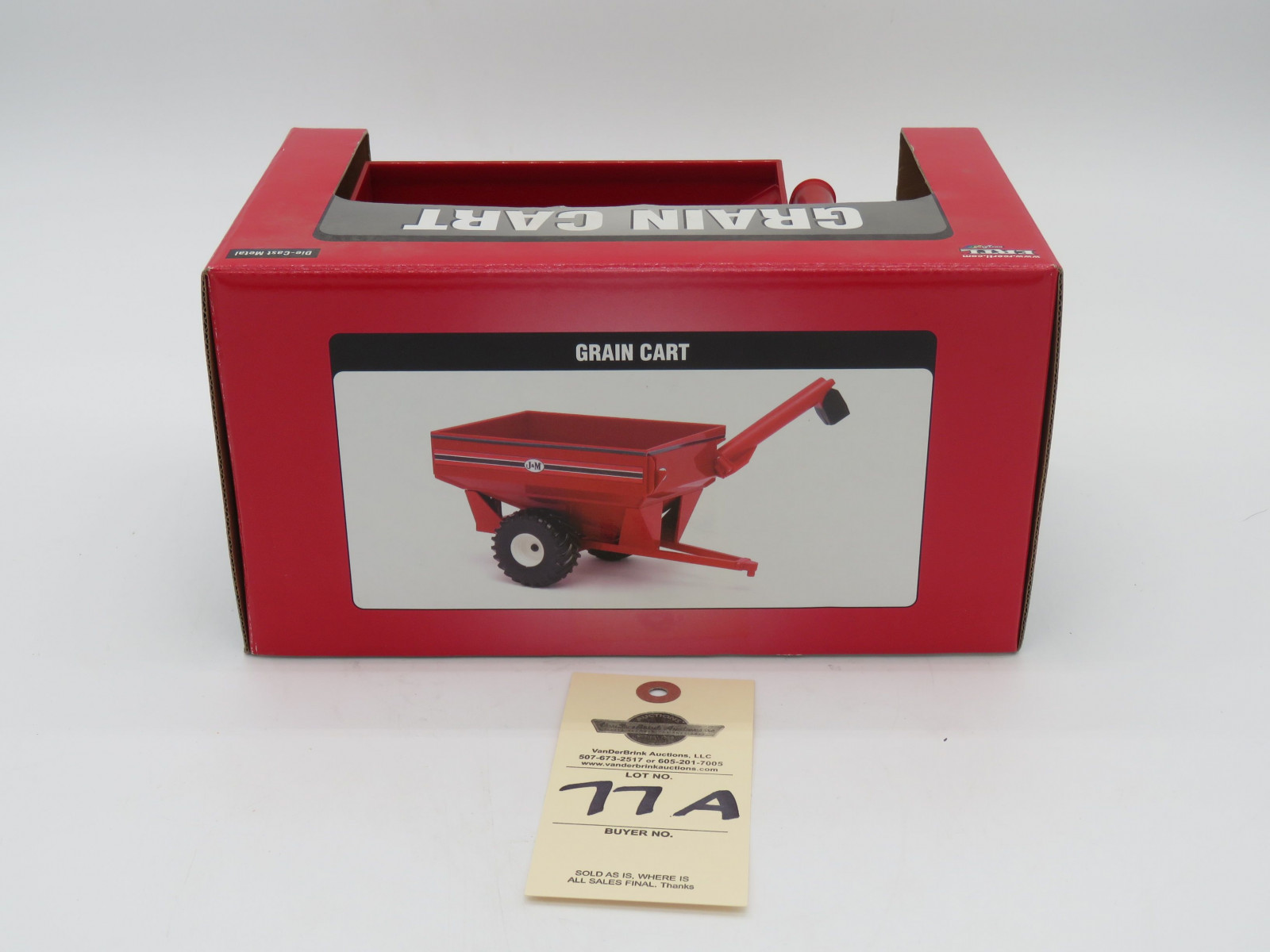 ERTL J&M GRAIN CART DIE CAST METAL NIB 1/32 SCALE - Image 4
