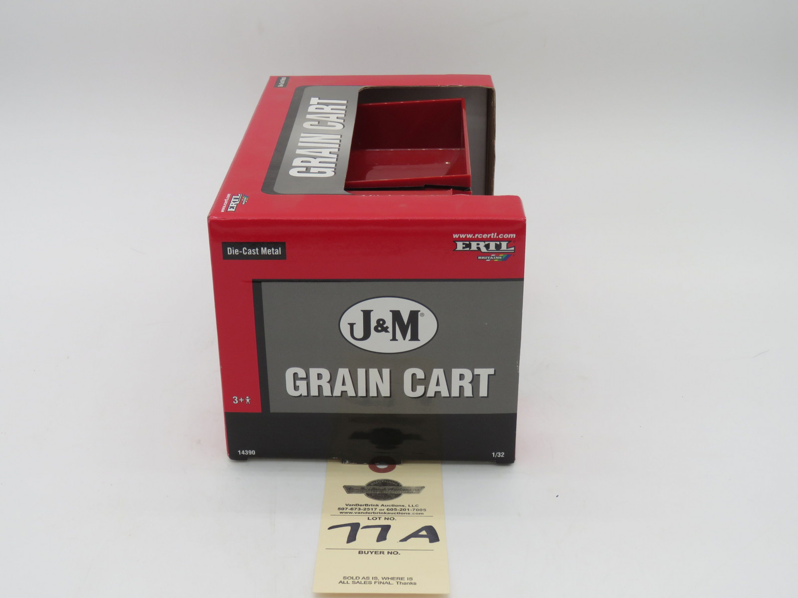 ERTL J&M GRAIN CART DIE CAST METAL NIB 1/32 SCALE - Image 5