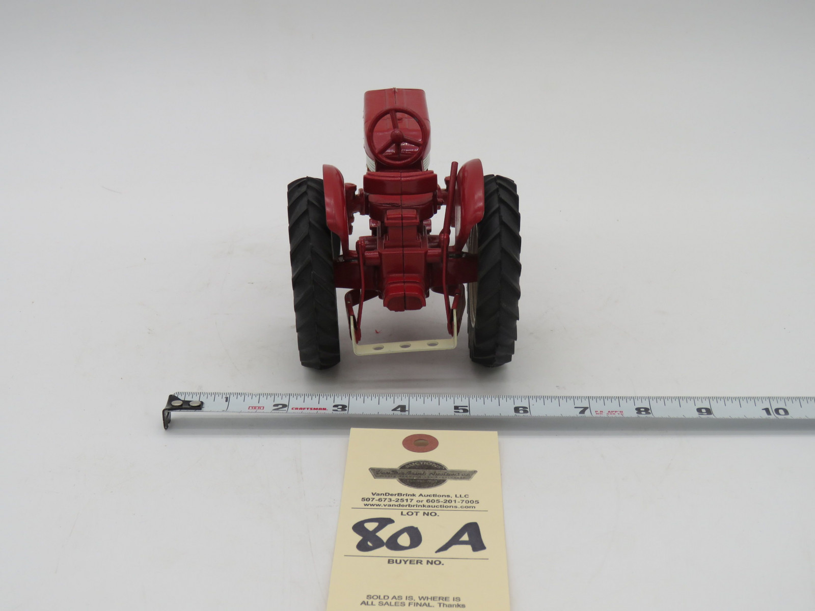 IH 240 UTILITY METAL DIE CAST NO BOX  1/16TH SCALE - Image 6