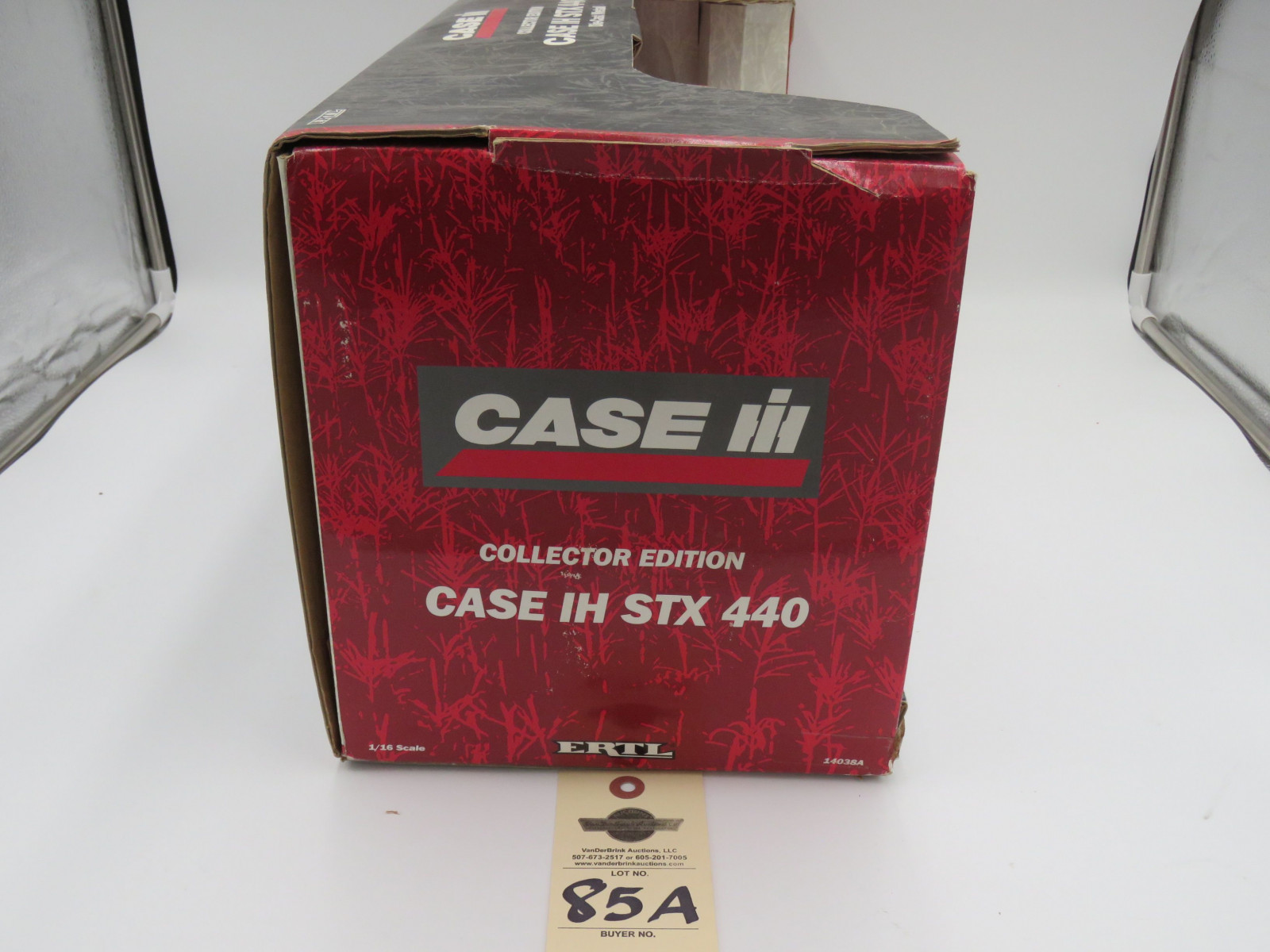 2000 CASE IH COLLECTOR EDITION STX 440 DIE CAST METAL ERTL 1/16 SCALE (LP) - Image 5