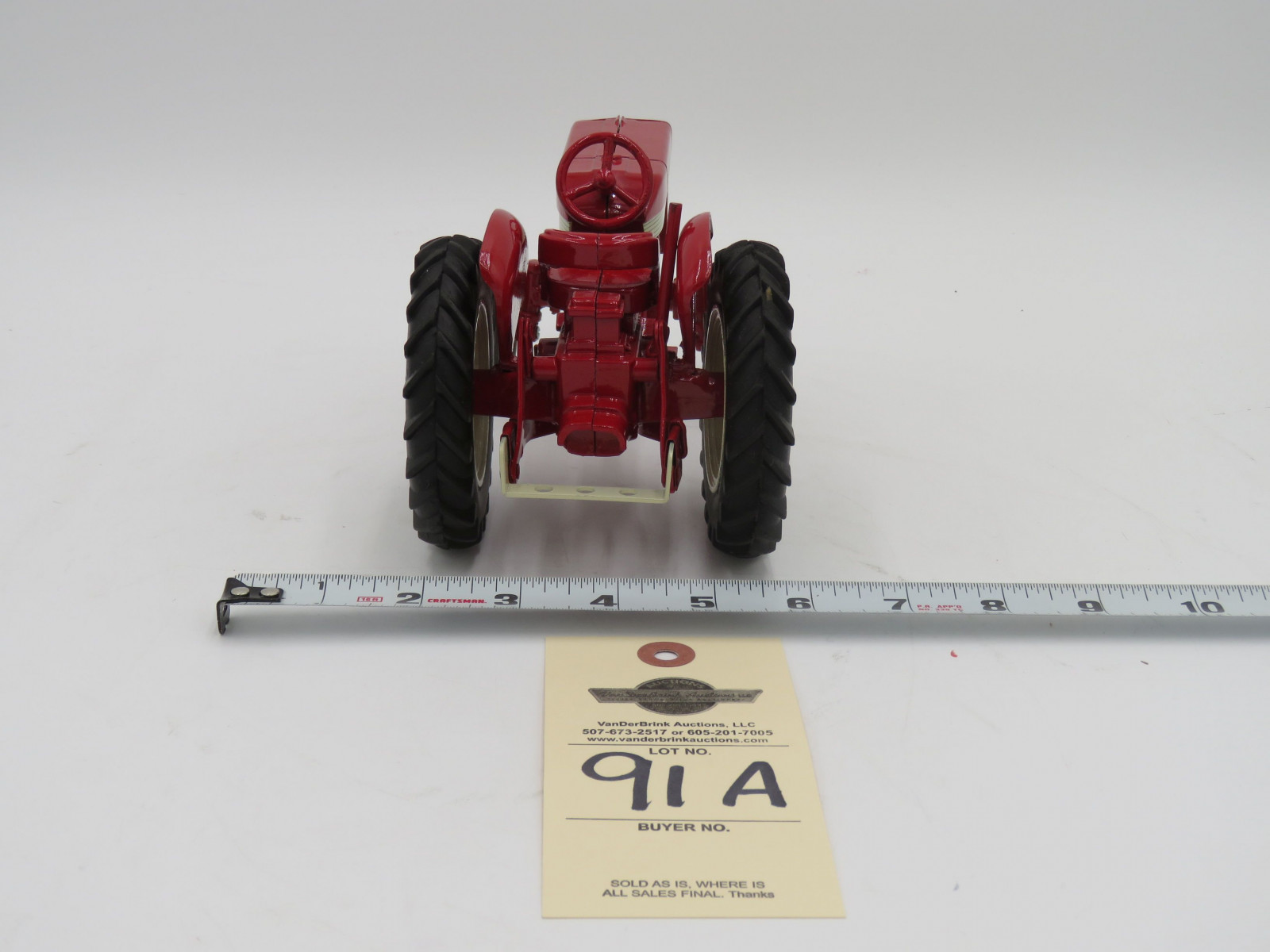 ERTL INTERNATIONAL 240 UTILITY DIE-CAST METAL 1/16TH SCALE  NO BOX - Image 5