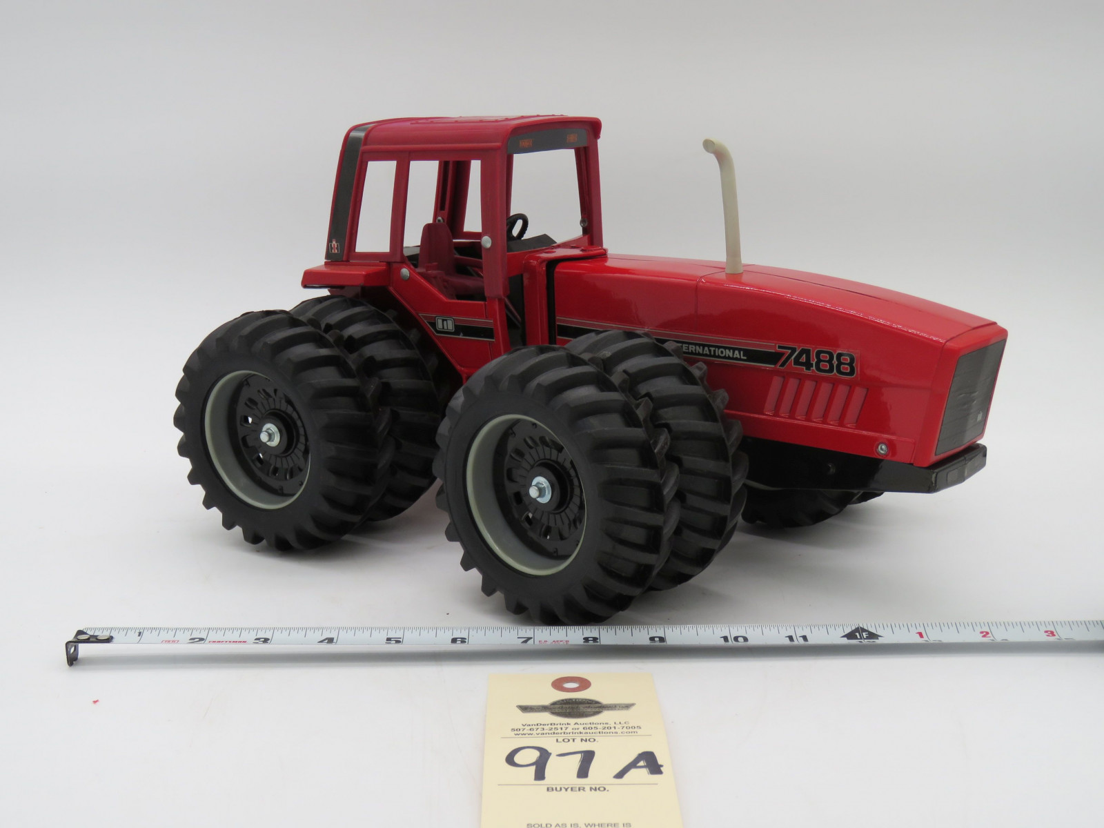 ERTL INTERNATIONAL 7488 OPENED BOX ERTL SPECIAL 7488 AUGUST 1984 METAL DIE CAST 1/16TH SCALE - Image 5