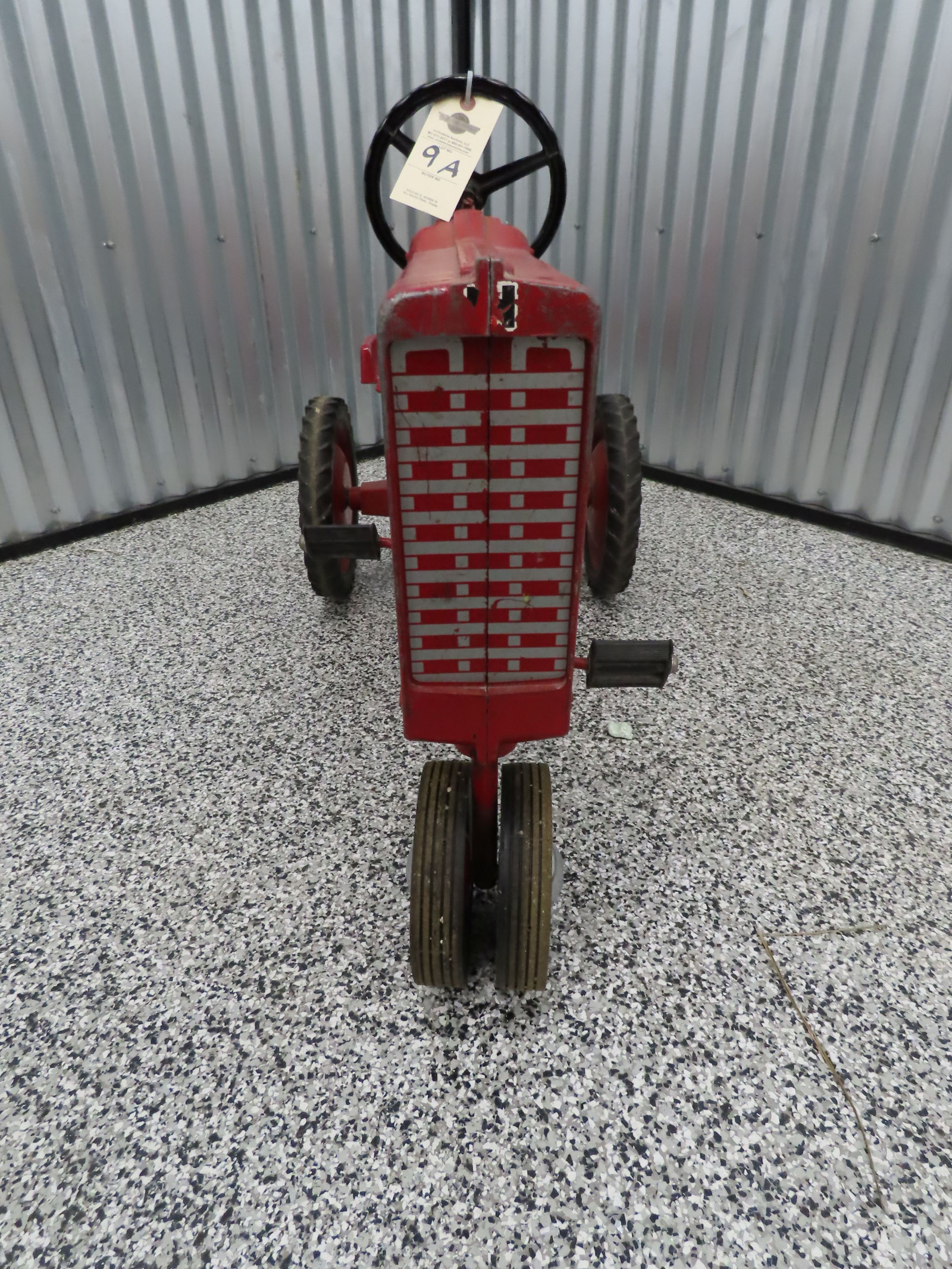 Ertl Farmall 856 Cast Pedal Tractor made in Dyersville, IA - Image 5