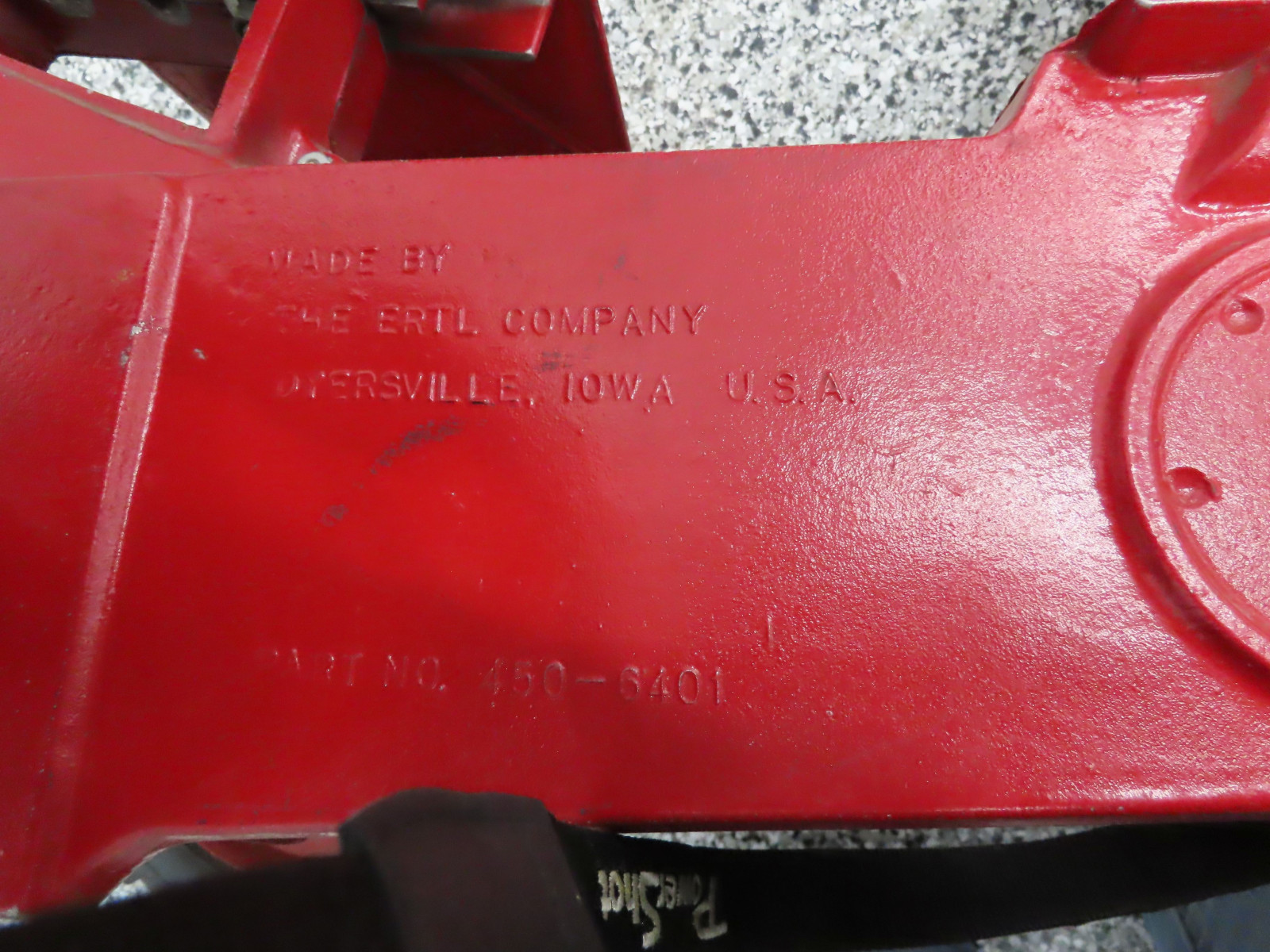 Ertl Farmall 856 Cast Pedal Tractor made in Dyersville, IA - Image 9