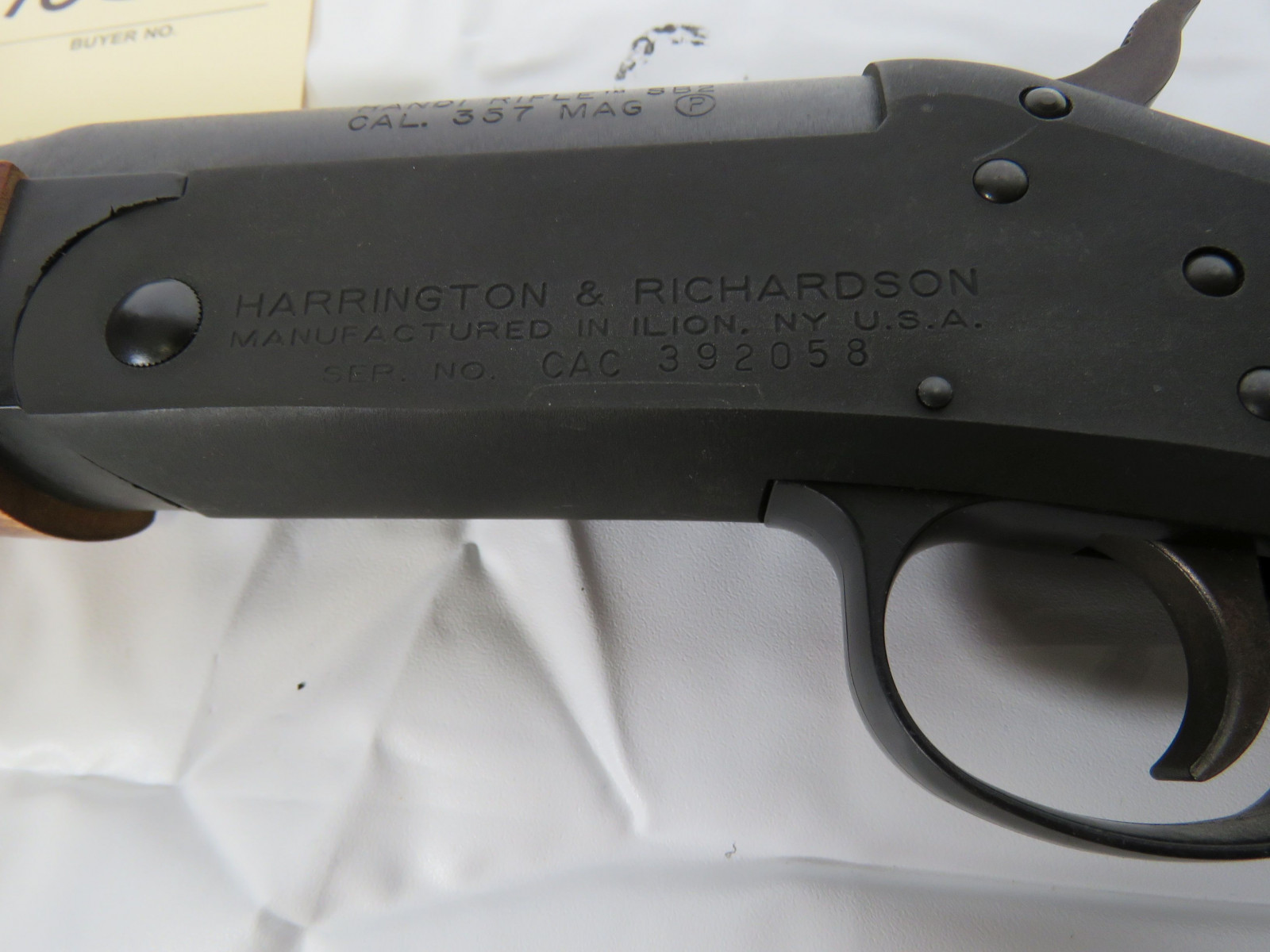 Harrington & Richardson Handi Rifle SB2 .357 Mag - Image 8